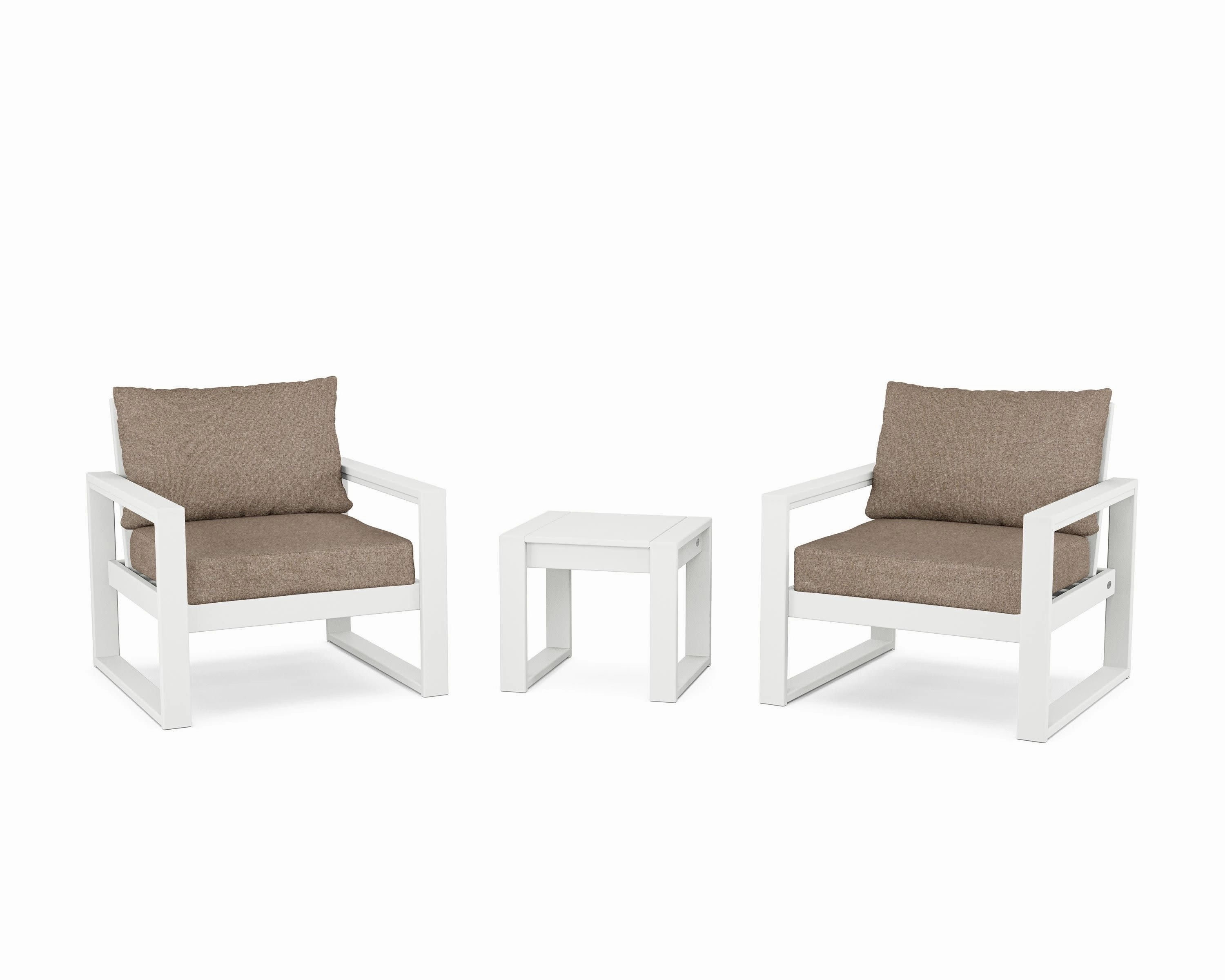 EDGE Sectional 3-Piece Deep Seating Set