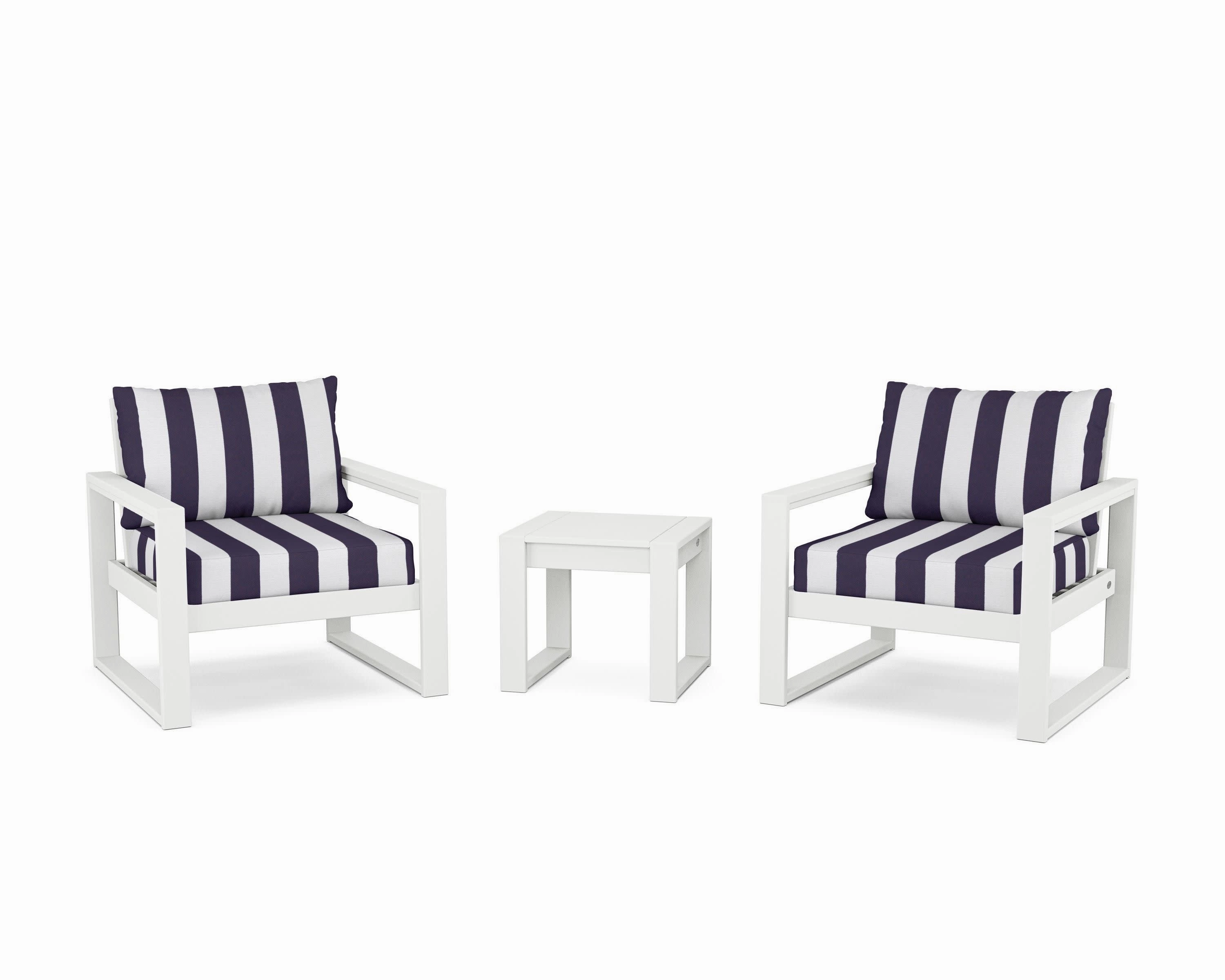 EDGE Sectional 3-Piece Deep Seating Set