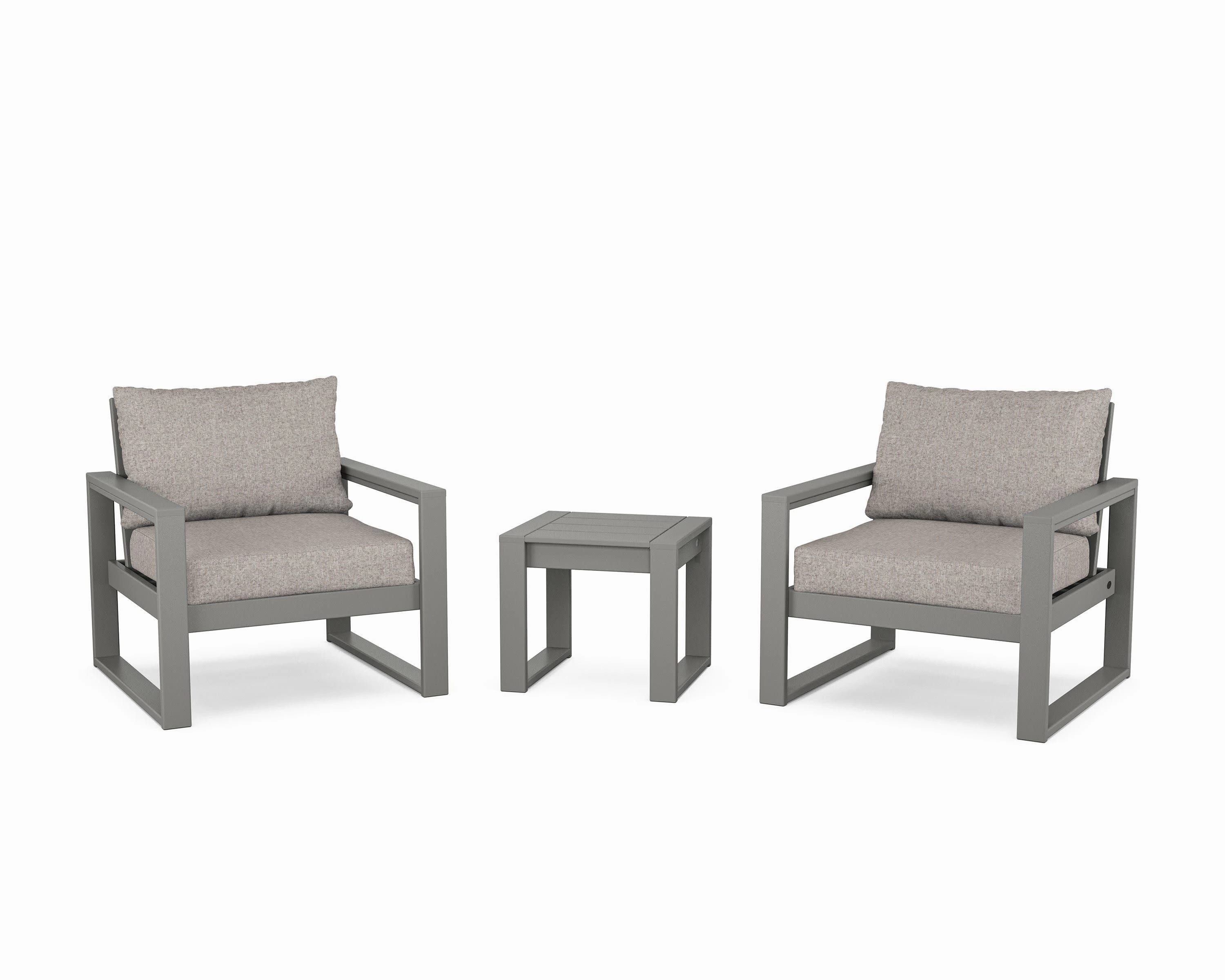 EDGE Sectional 3-Piece Deep Seating Set