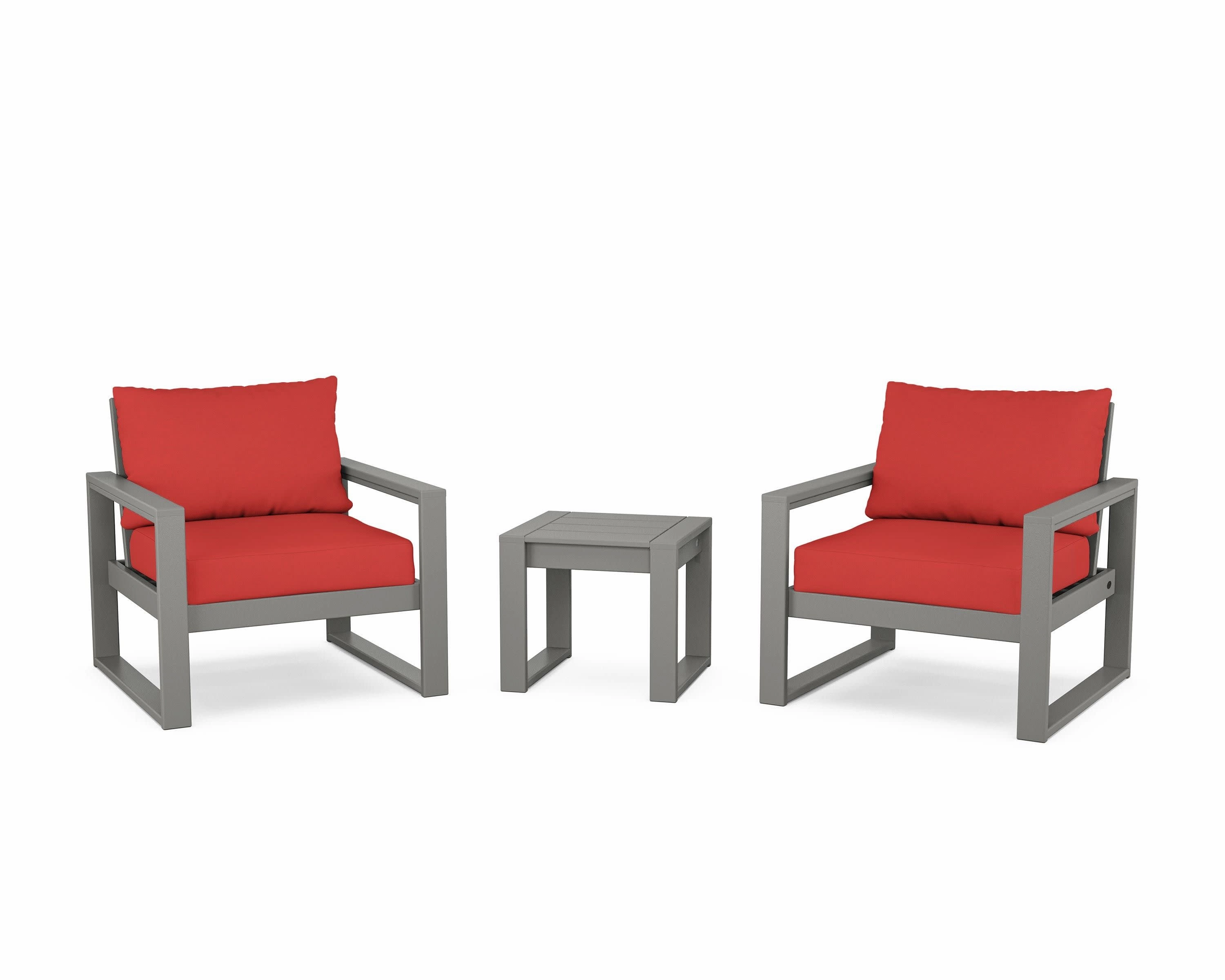 EDGE Sectional 3-Piece Deep Seating Set