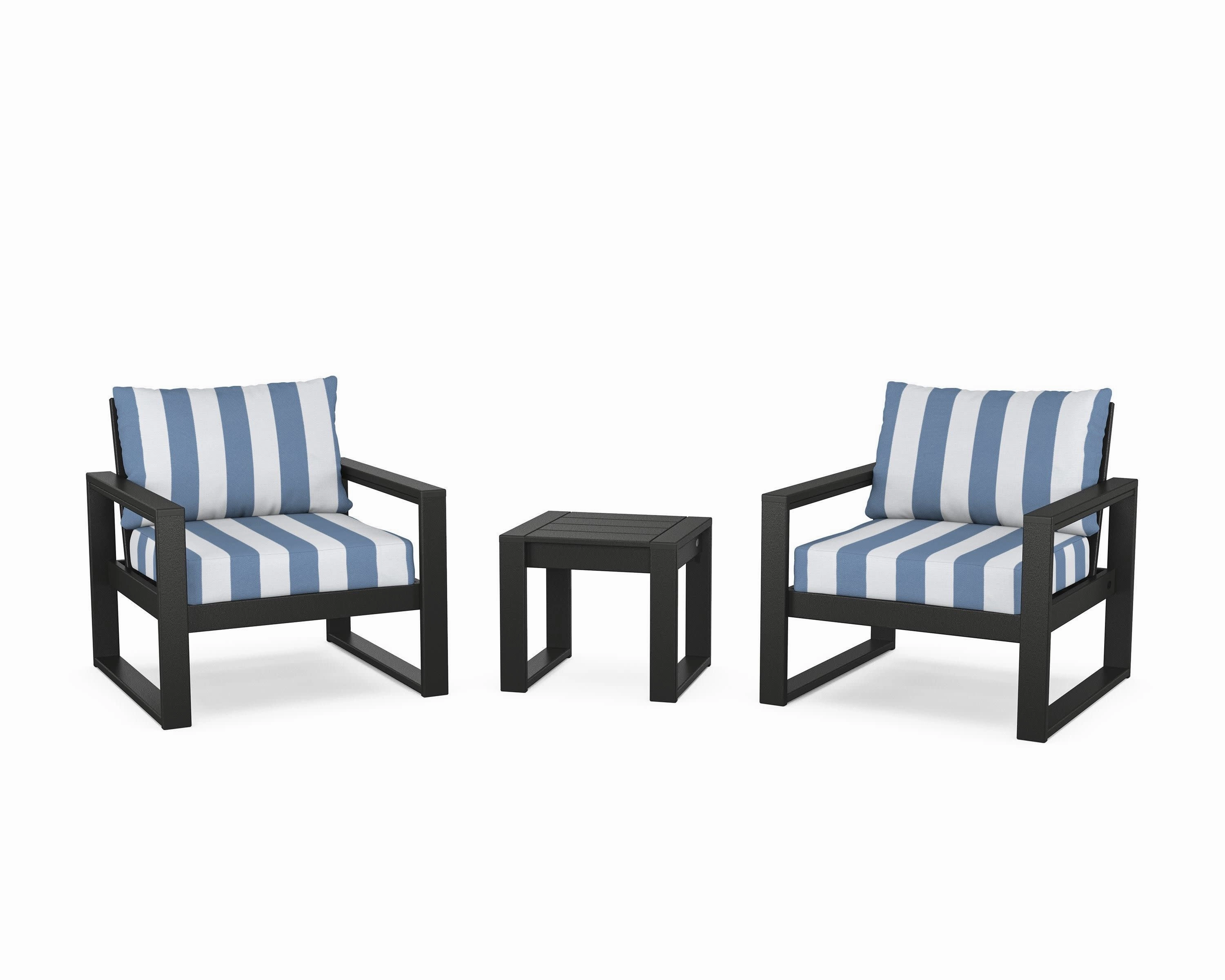 EDGE Sectional 3-Piece Deep Seating Set