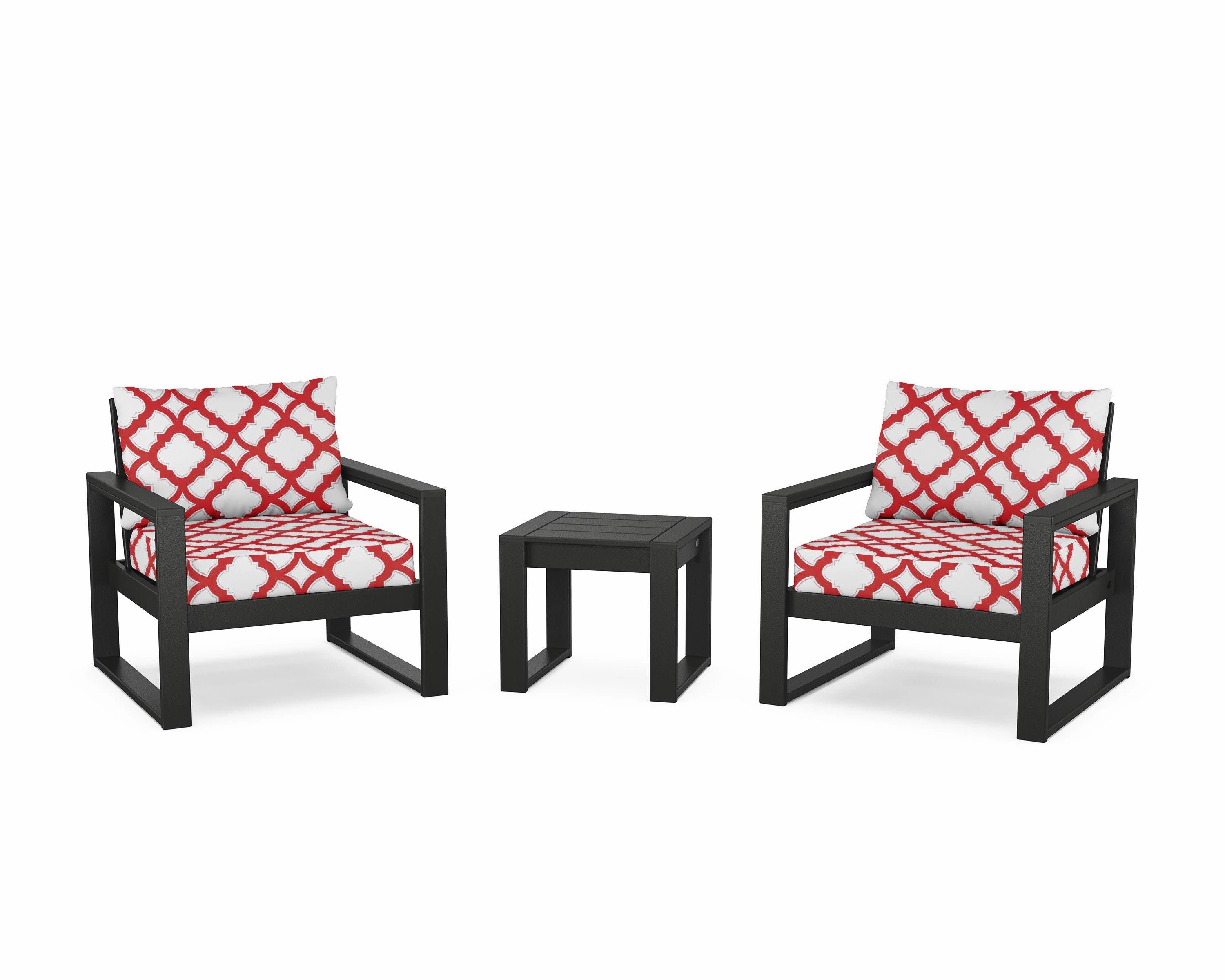 EDGE Sectional 3-Piece Deep Seating Set