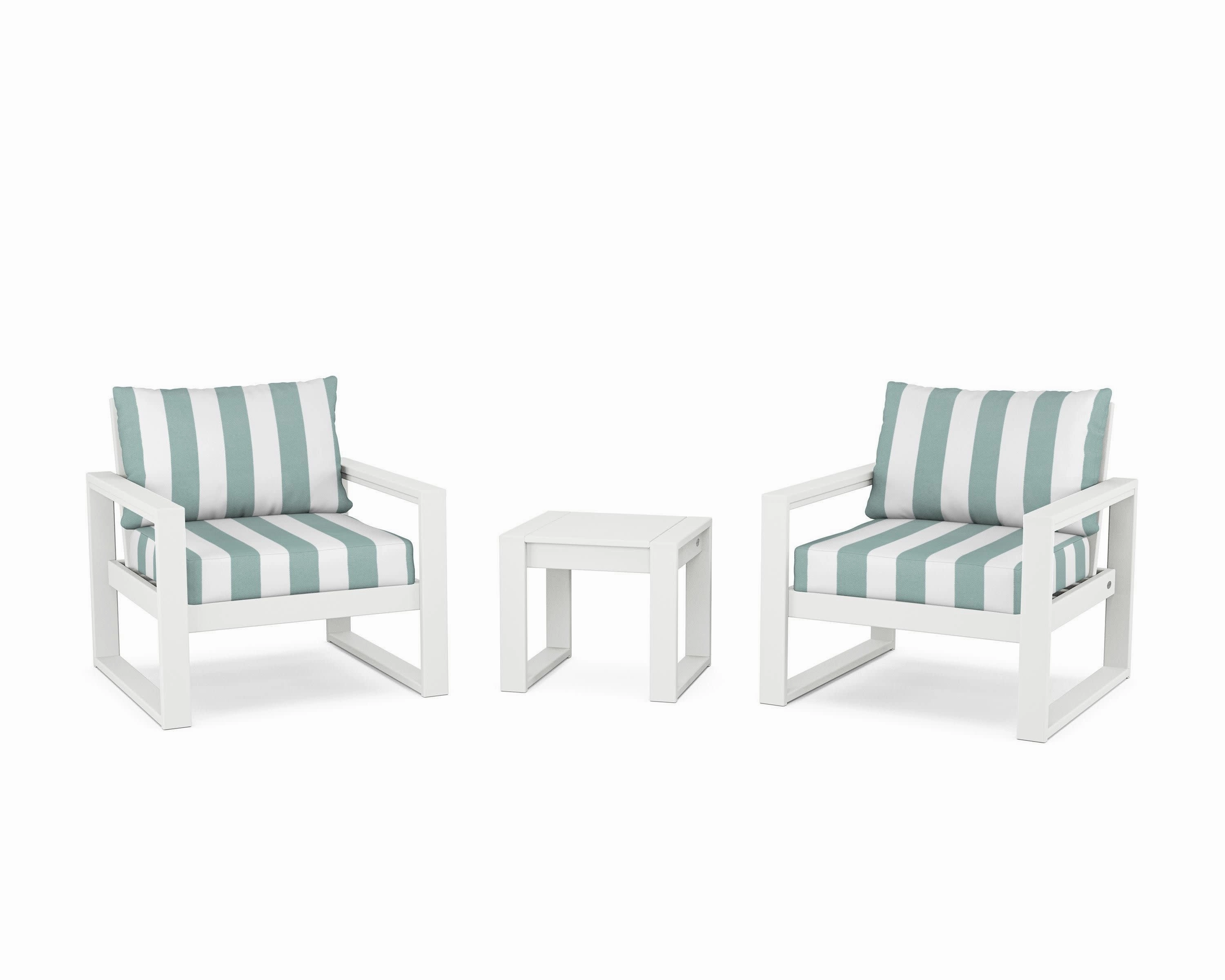 EDGE Sectional 3-Piece Deep Seating Set