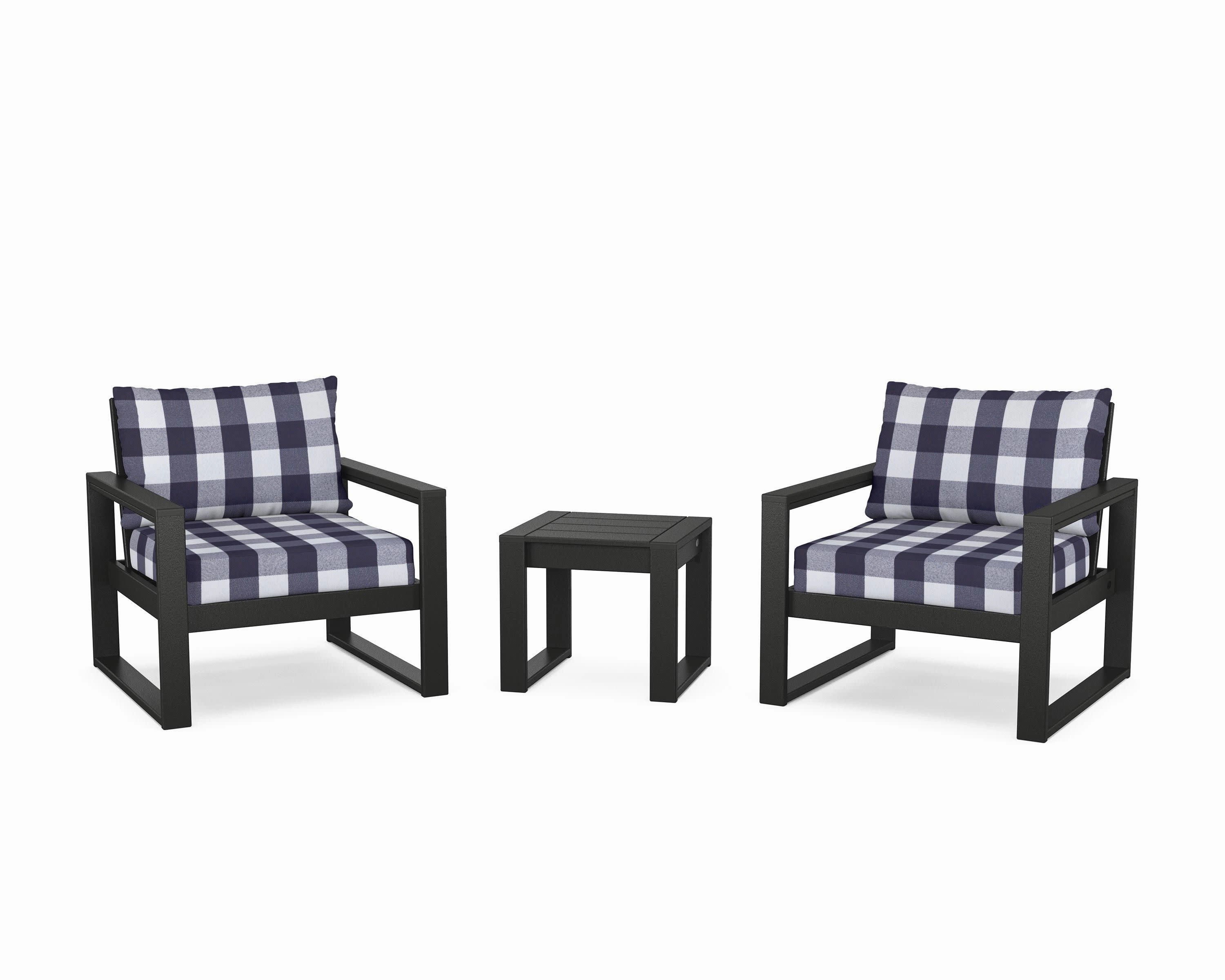 EDGE Sectional 3-Piece Deep Seating Set