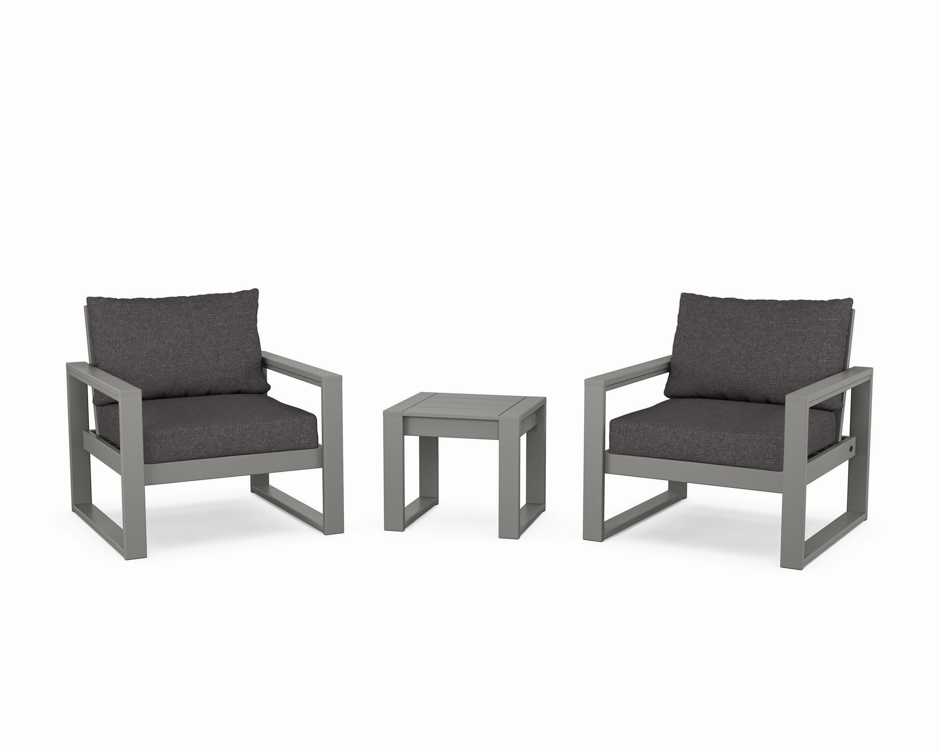 EDGE Sectional 3-Piece Deep Seating Set