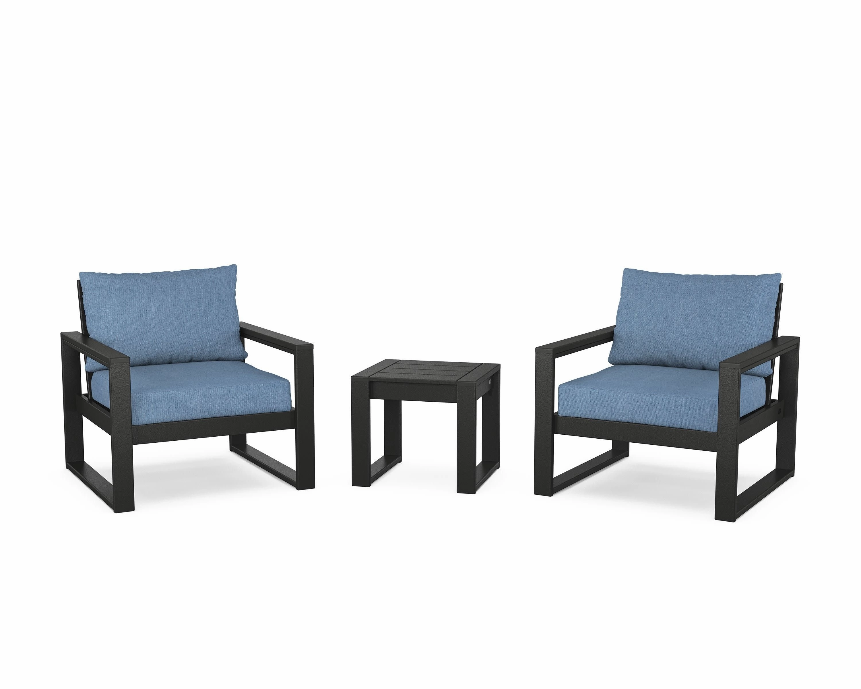 EDGE Sectional 3-Piece Deep Seating Set