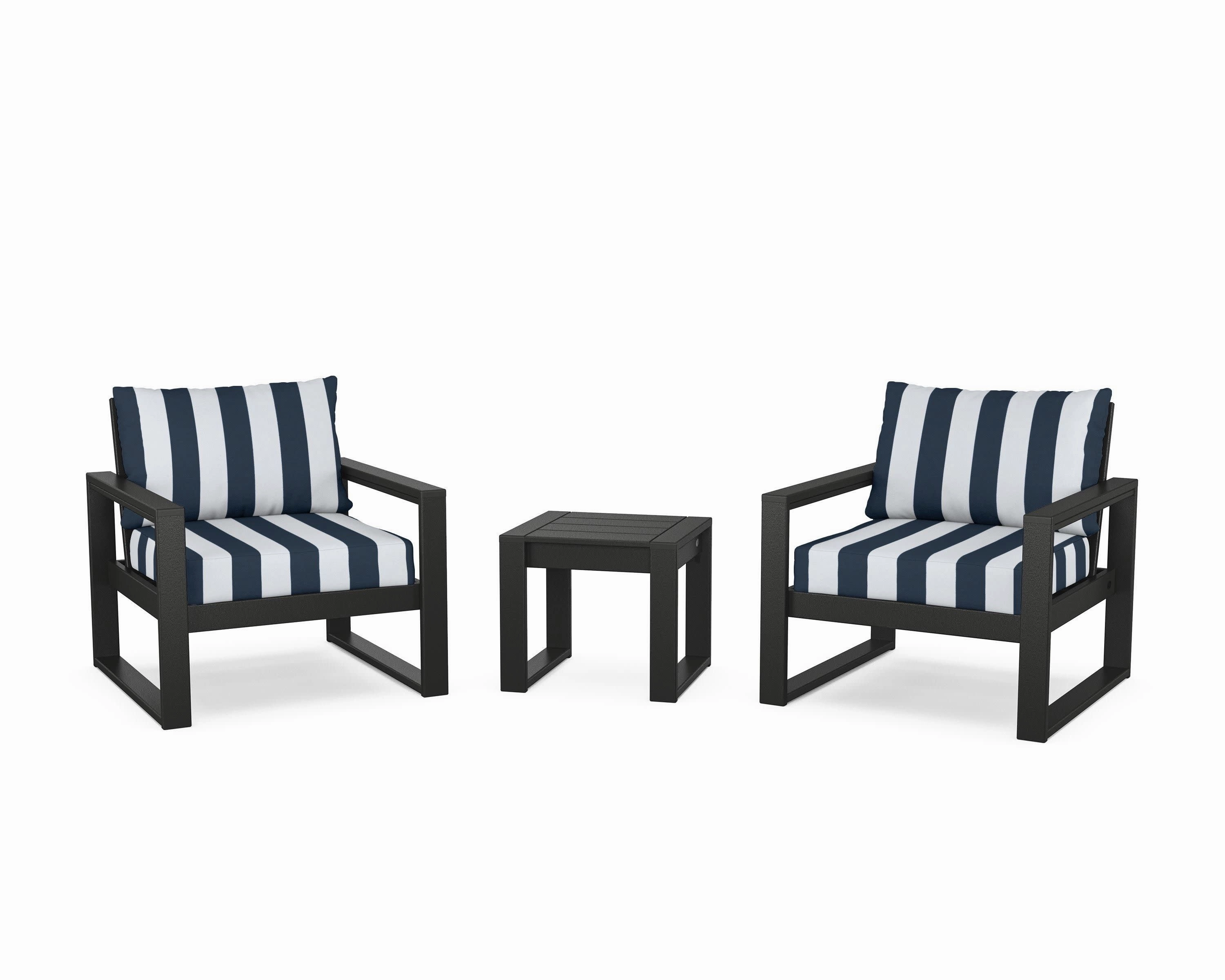 EDGE Sectional 3-Piece Deep Seating Set