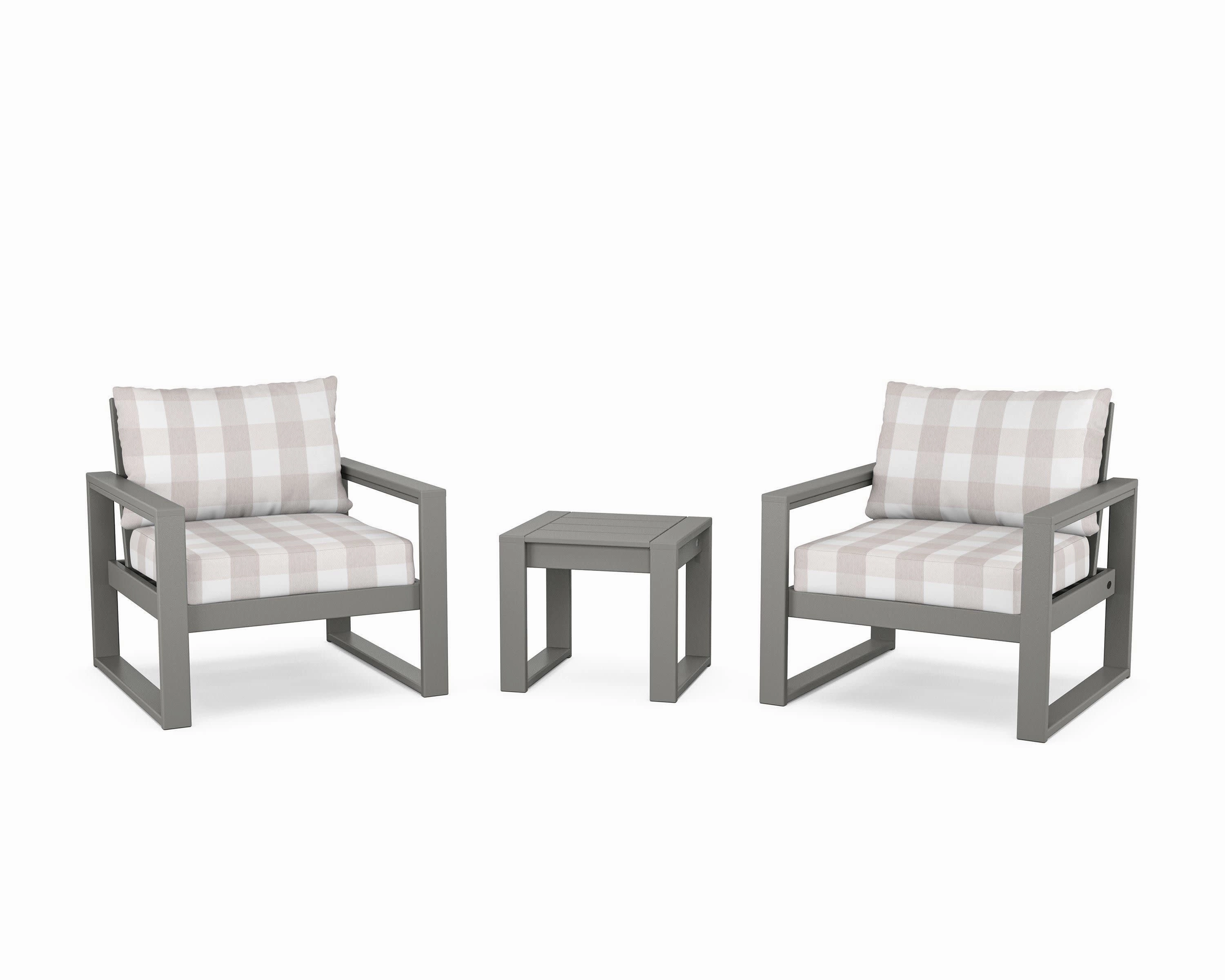 EDGE Sectional 3-Piece Deep Seating Set
