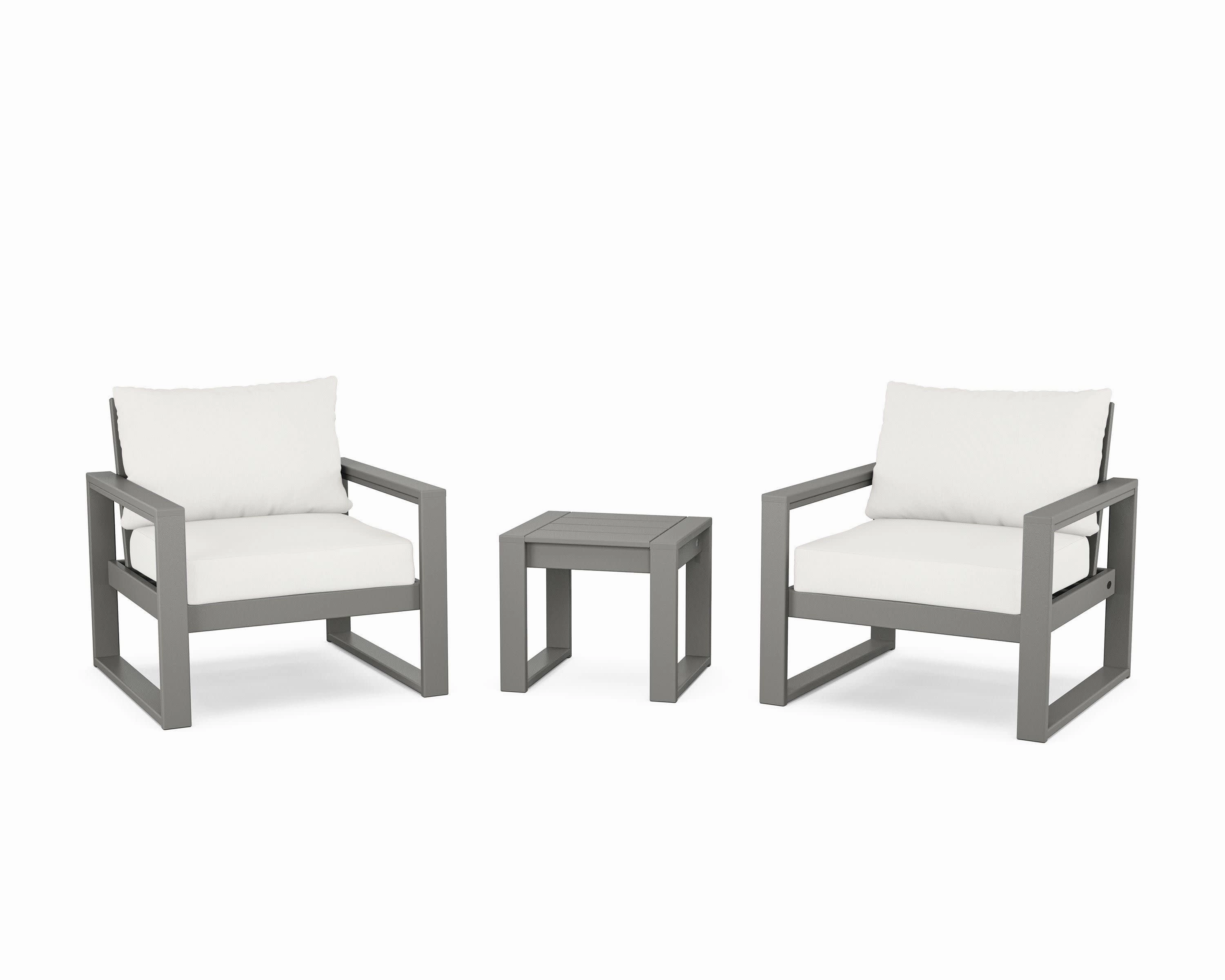 EDGE Sectional 3-Piece Deep Seating Set