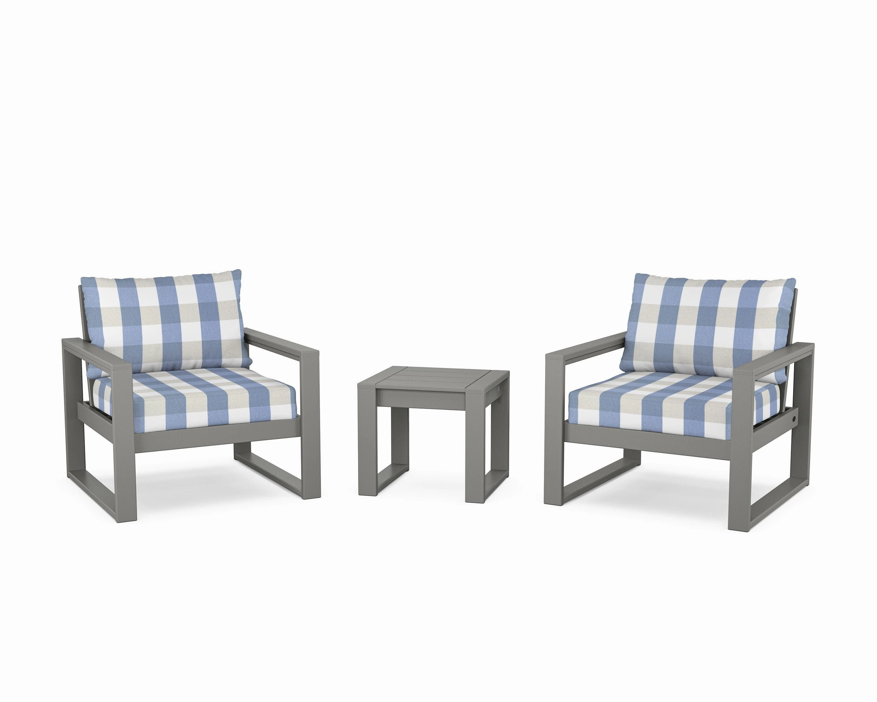 EDGE Sectional 3-Piece Deep Seating Set
