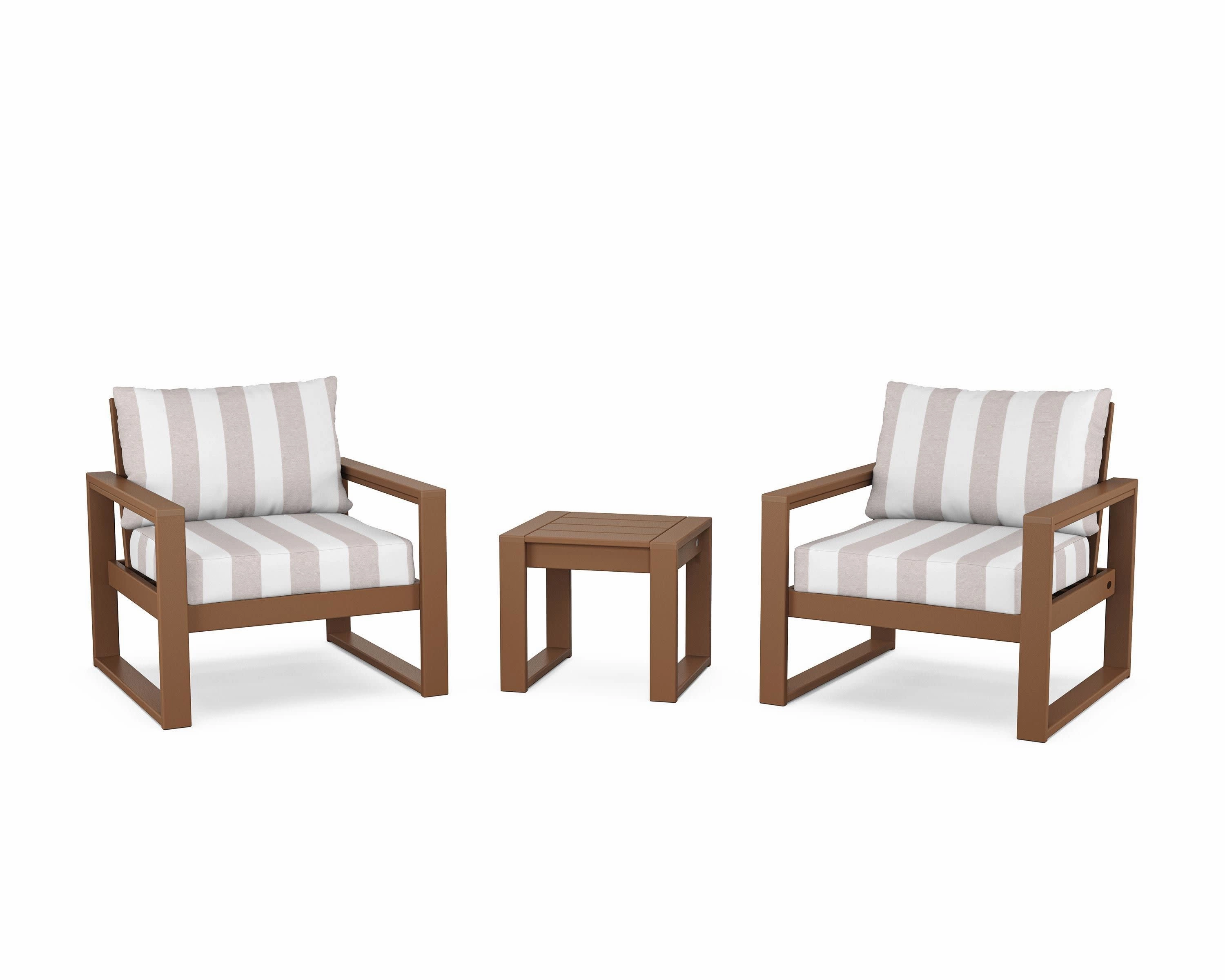 EDGE Sectional 3-Piece Deep Seating Set
