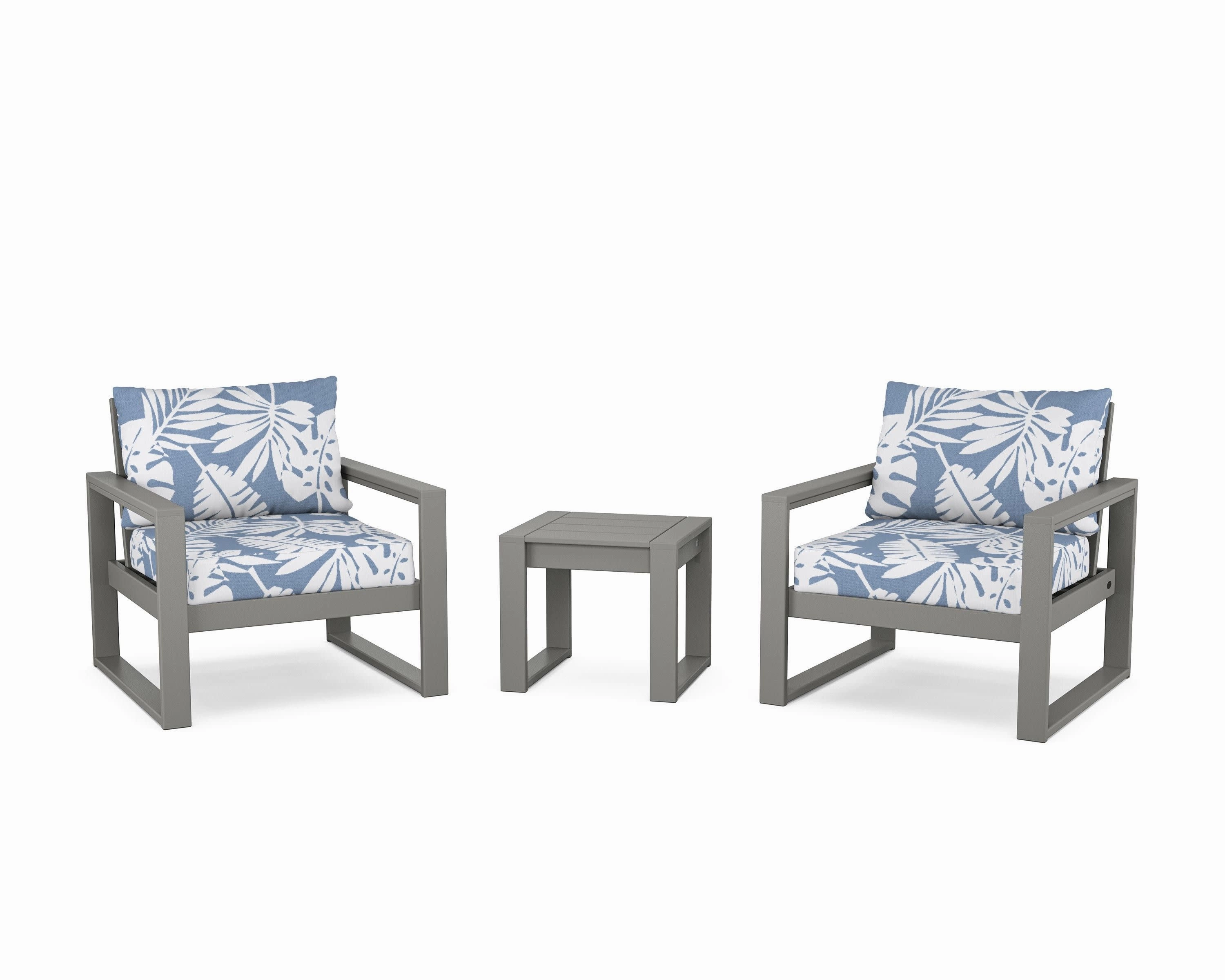 EDGE Sectional 3-Piece Deep Seating Set