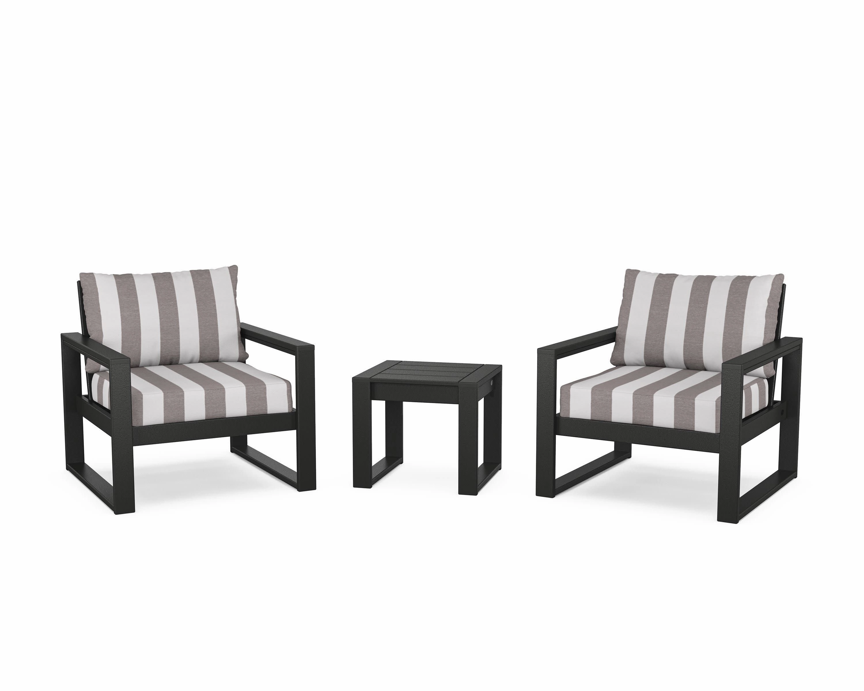 EDGE Sectional 3-Piece Deep Seating Set