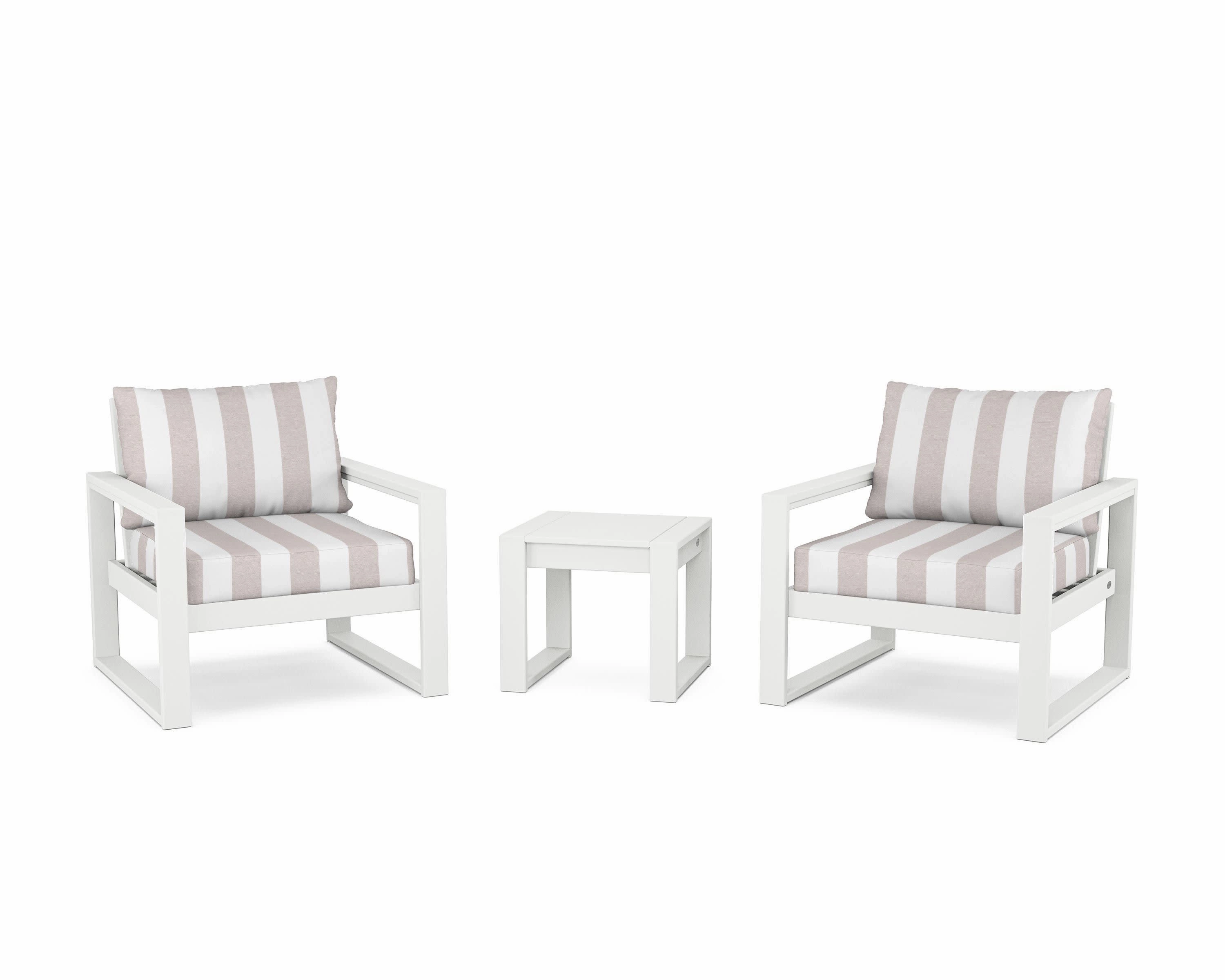 EDGE Sectional 3-Piece Deep Seating Set