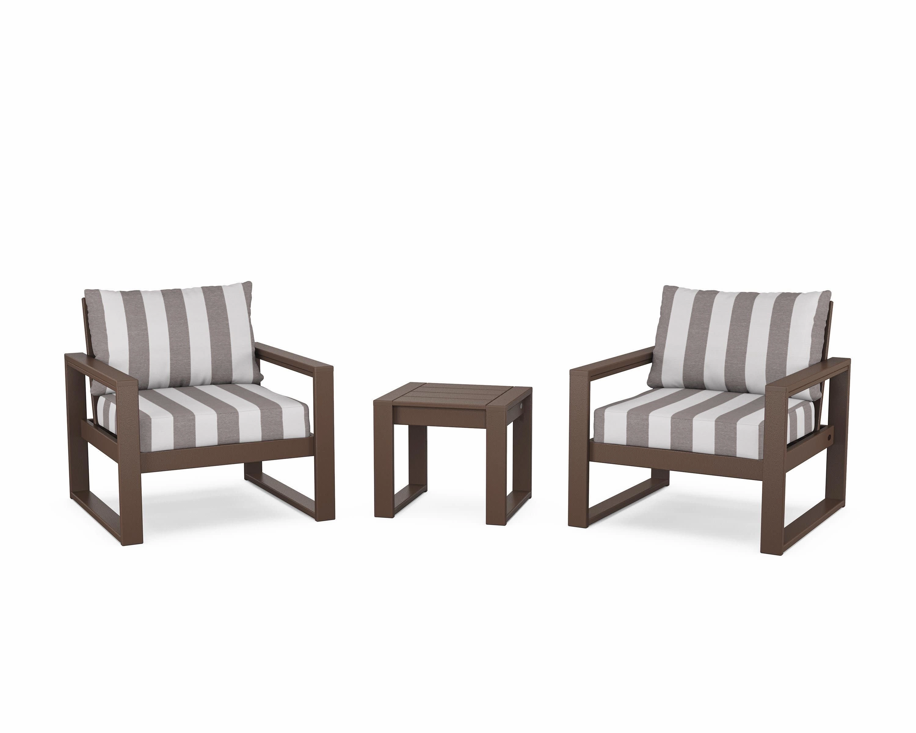 EDGE Sectional 3-Piece Deep Seating Set