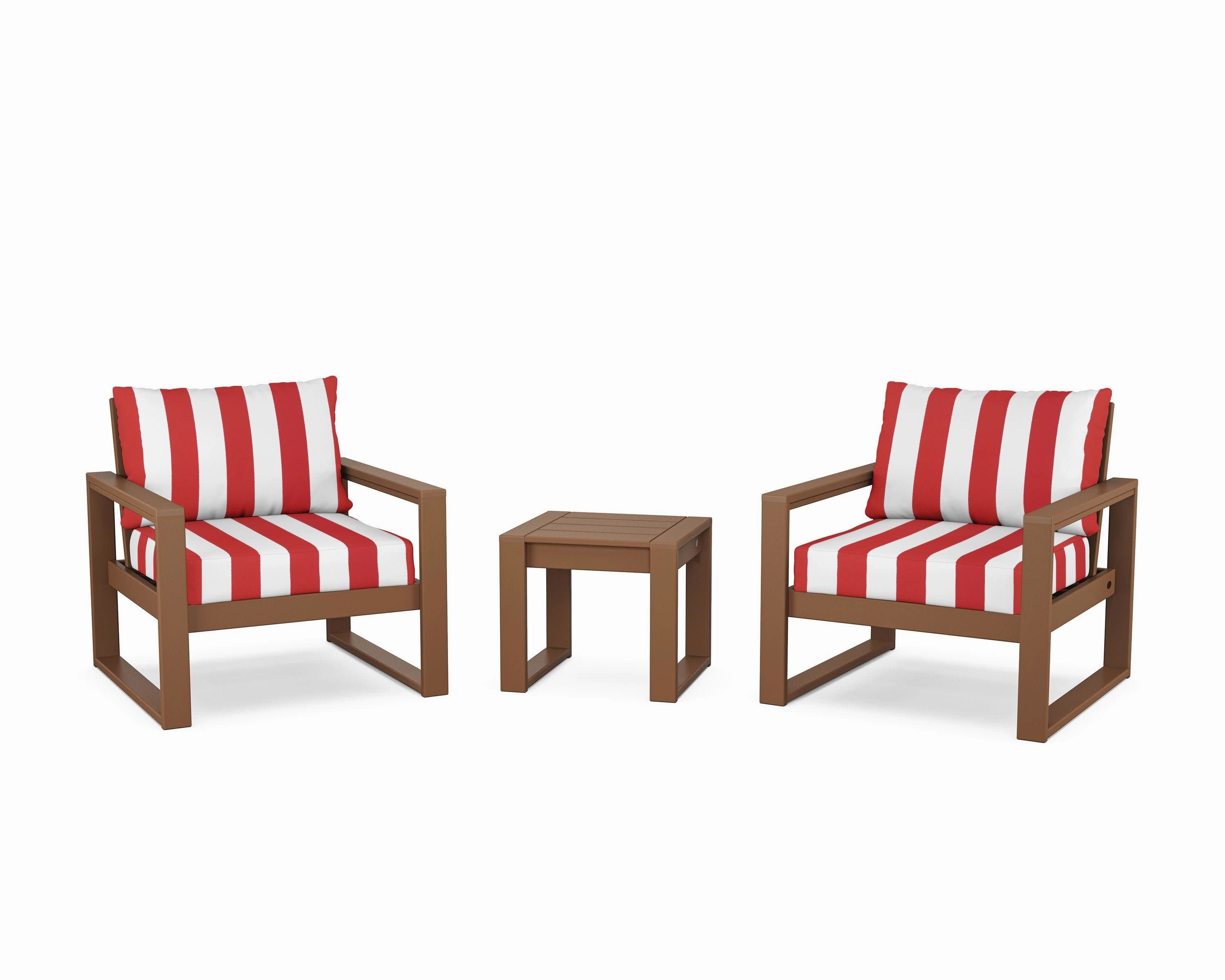 EDGE Sectional 3-Piece Deep Seating Set