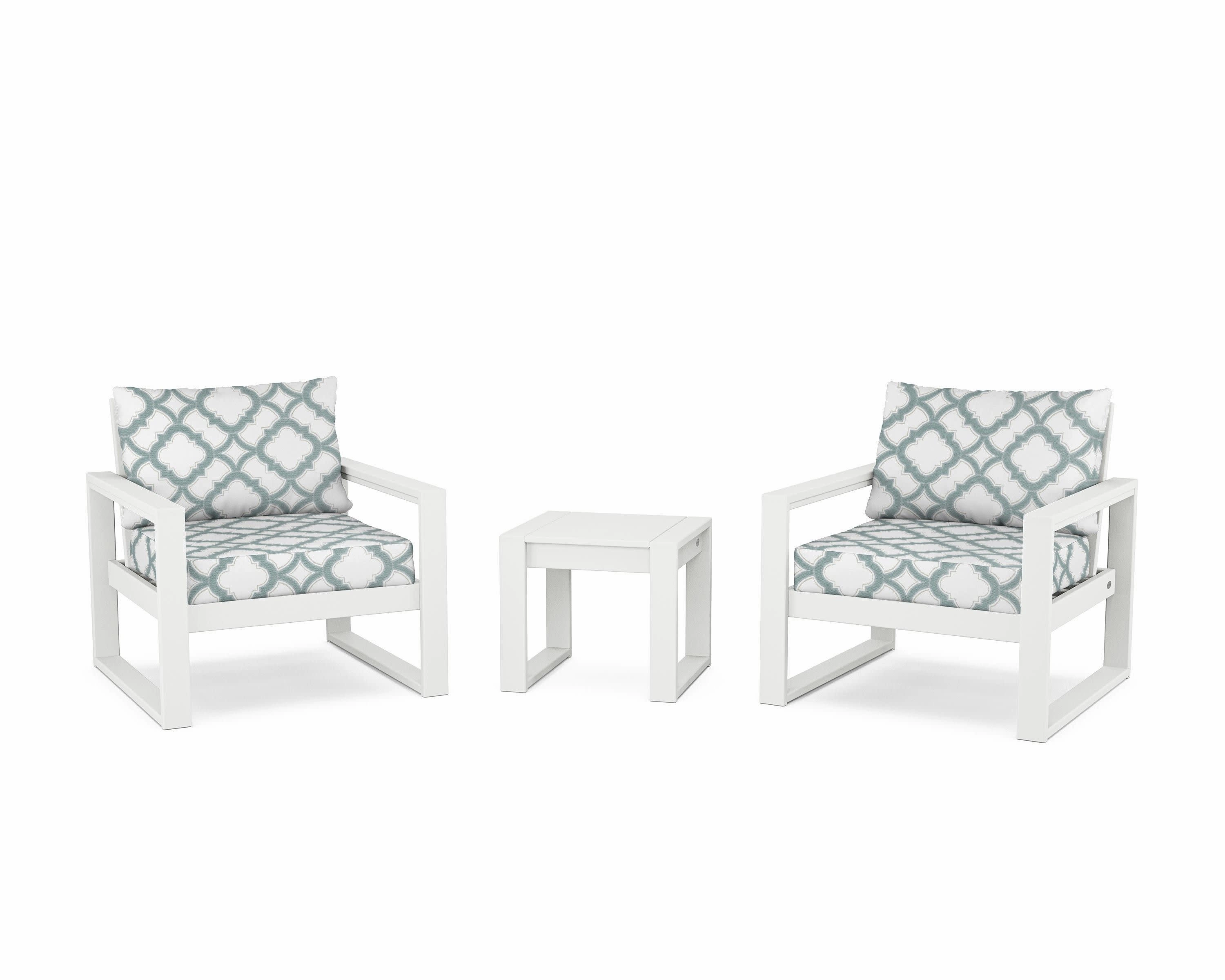 EDGE Sectional 3-Piece Deep Seating Set