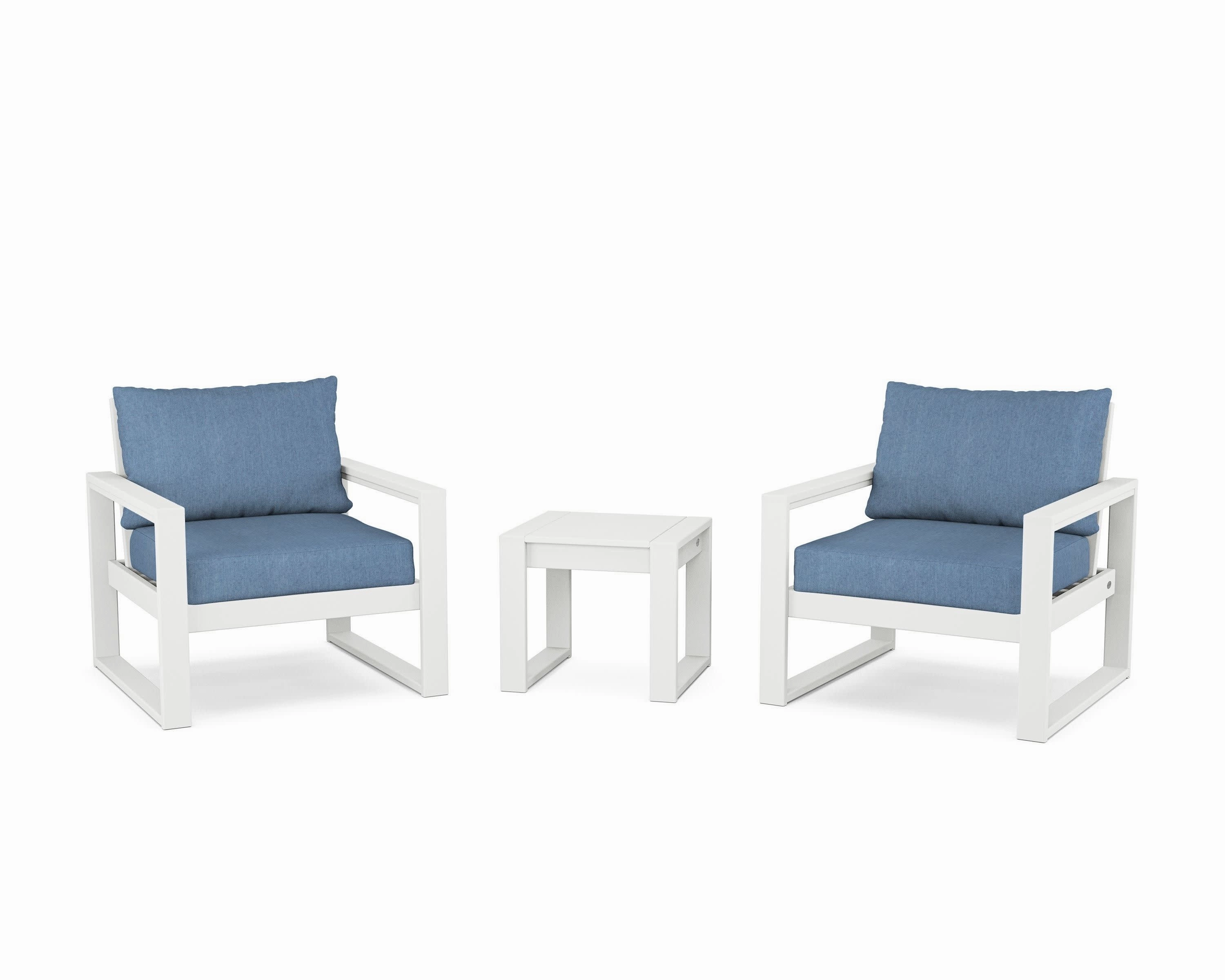 EDGE Sectional 3-Piece Deep Seating Set