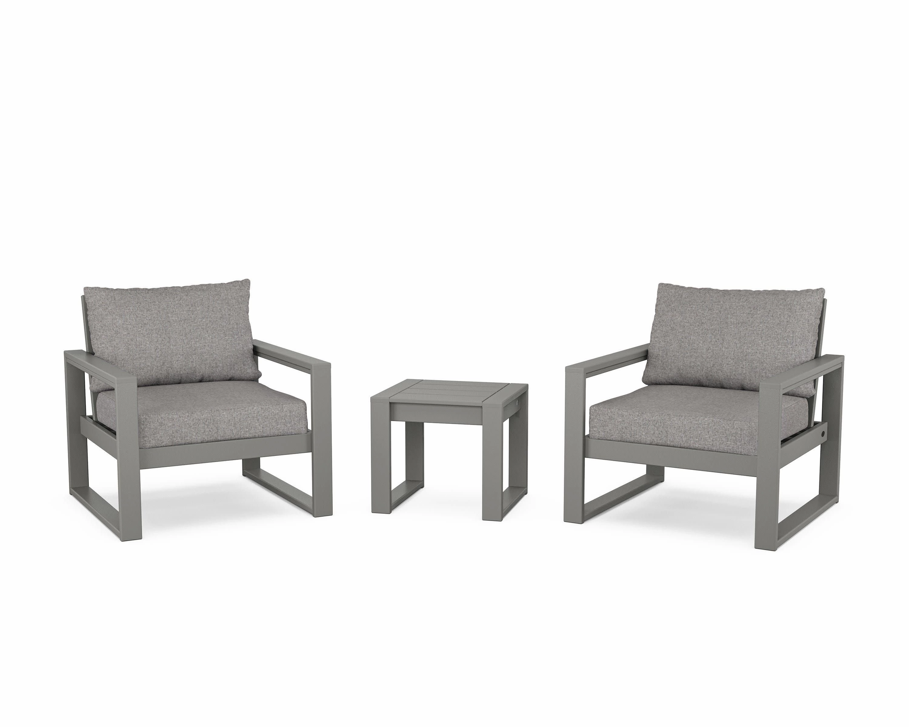 EDGE Sectional 3-Piece Deep Seating Set
