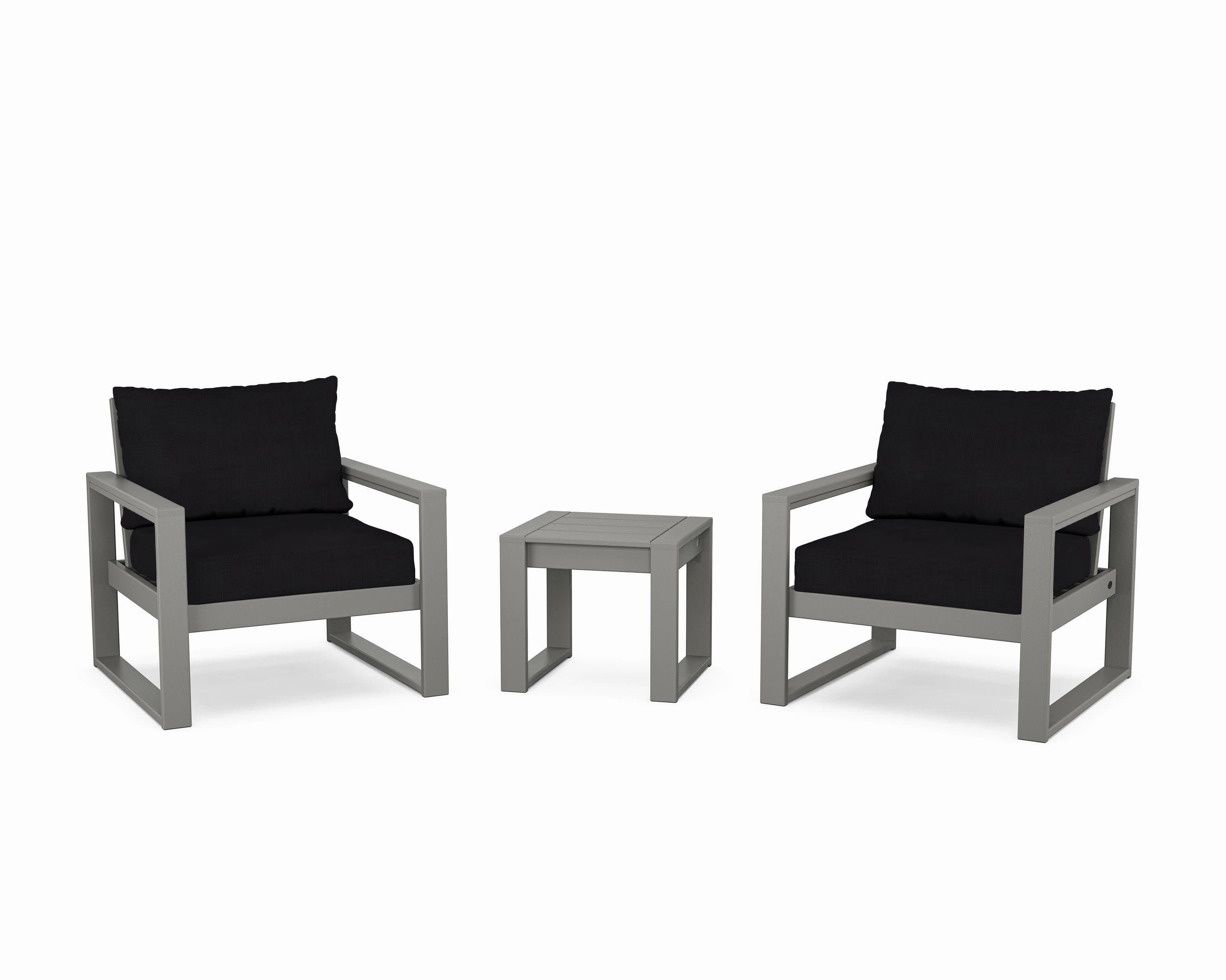 EDGE Sectional 3-Piece Deep Seating Set
