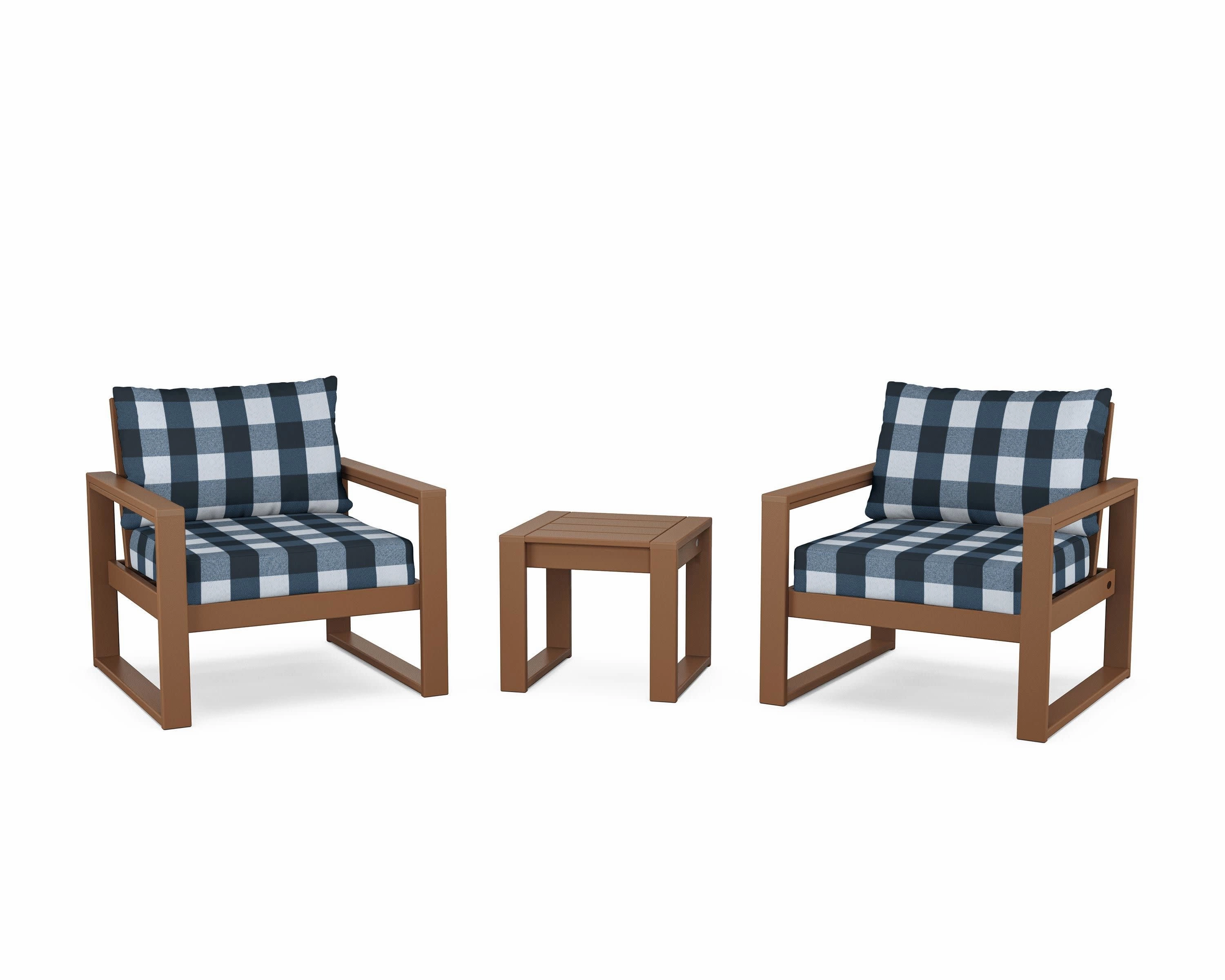 EDGE Sectional 3-Piece Deep Seating Set