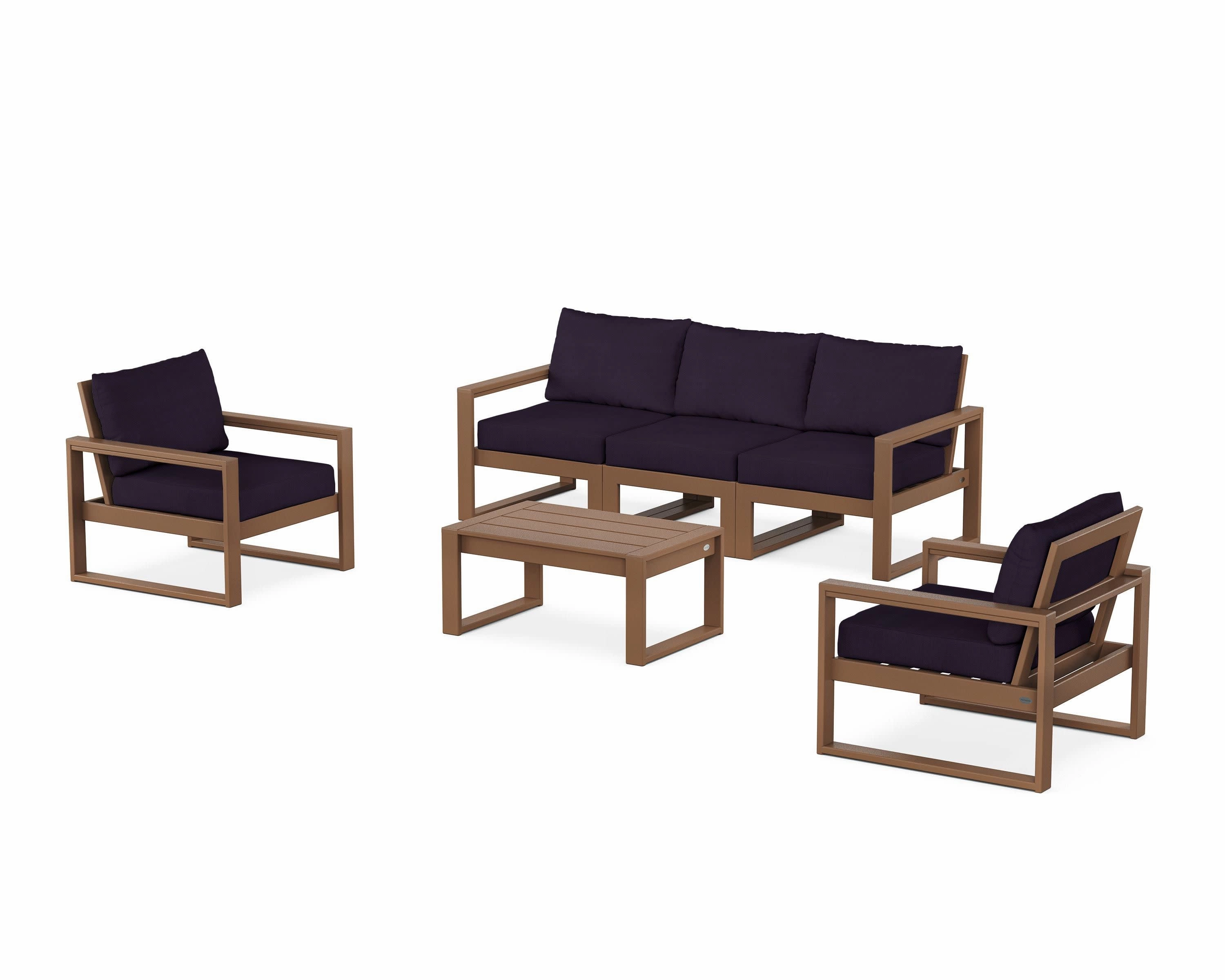 EDGE Sectional 4-Piece Deep Seating Set with Sofa
