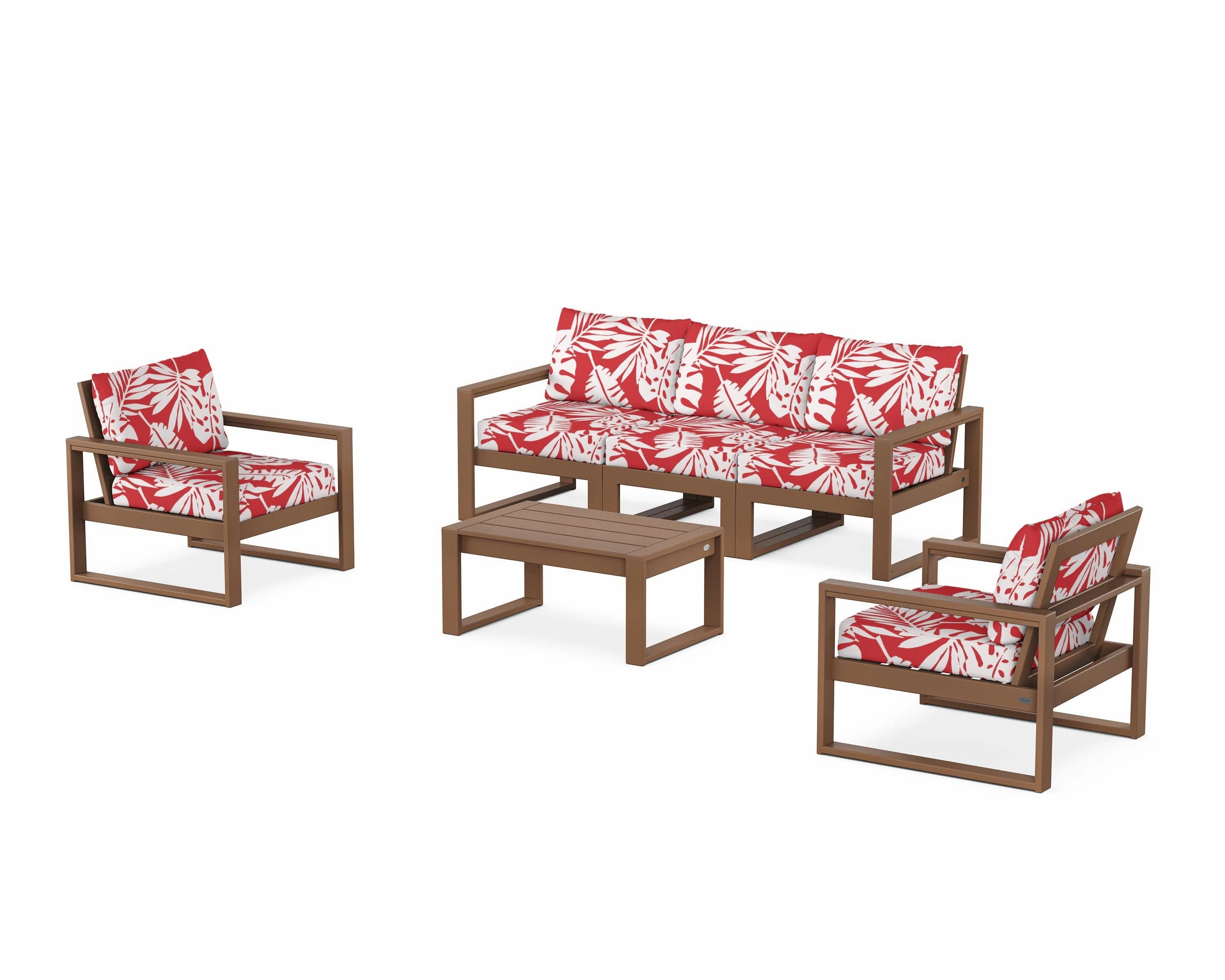 EDGE Sectional 4-Piece Deep Seating Set with Sofa