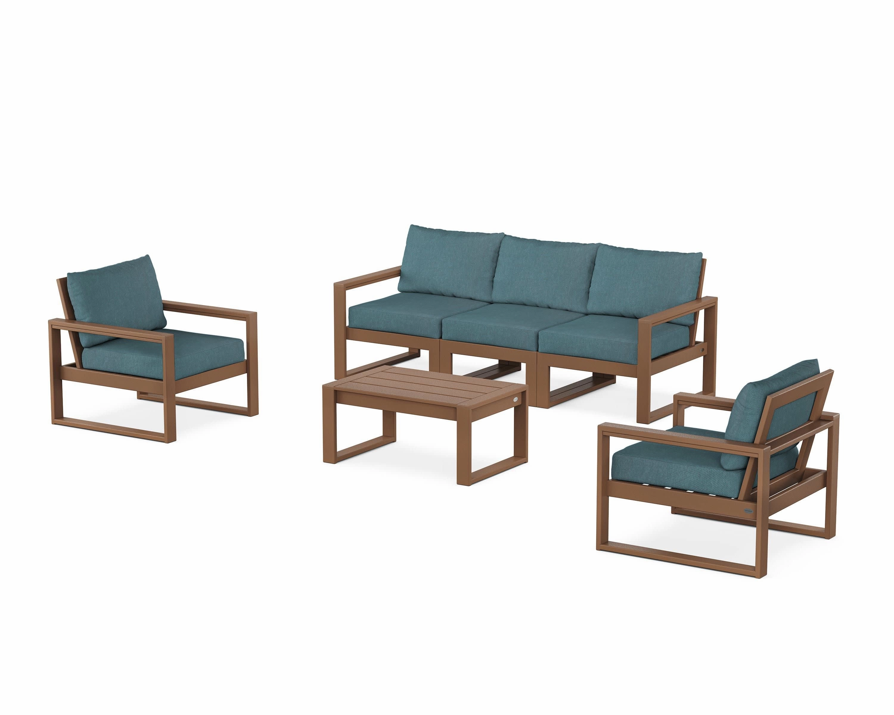 EDGE Sectional 4-Piece Deep Seating Set with Sofa