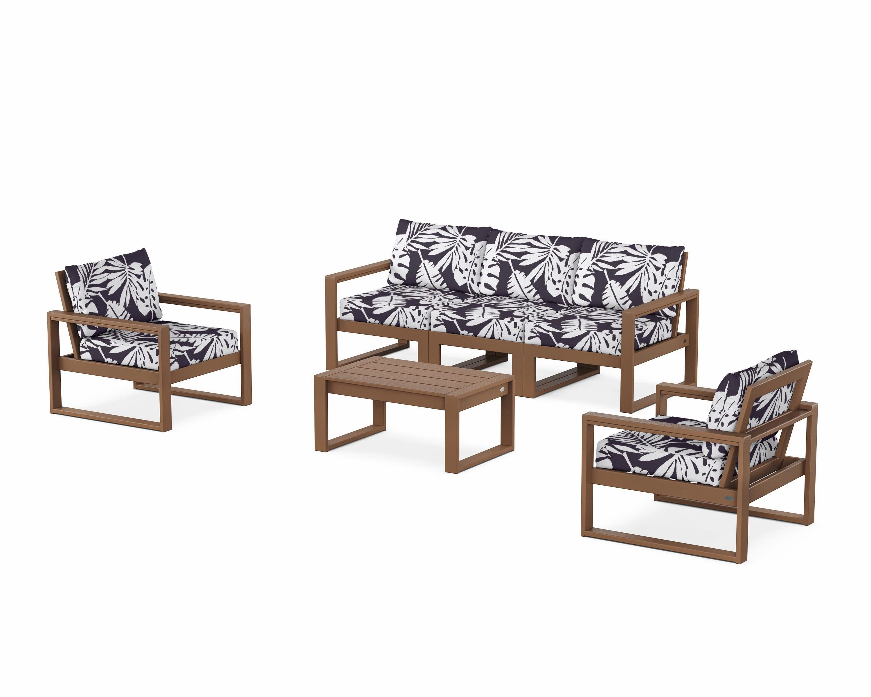 EDGE Sectional 4-Piece Deep Seating Set with Sofa
