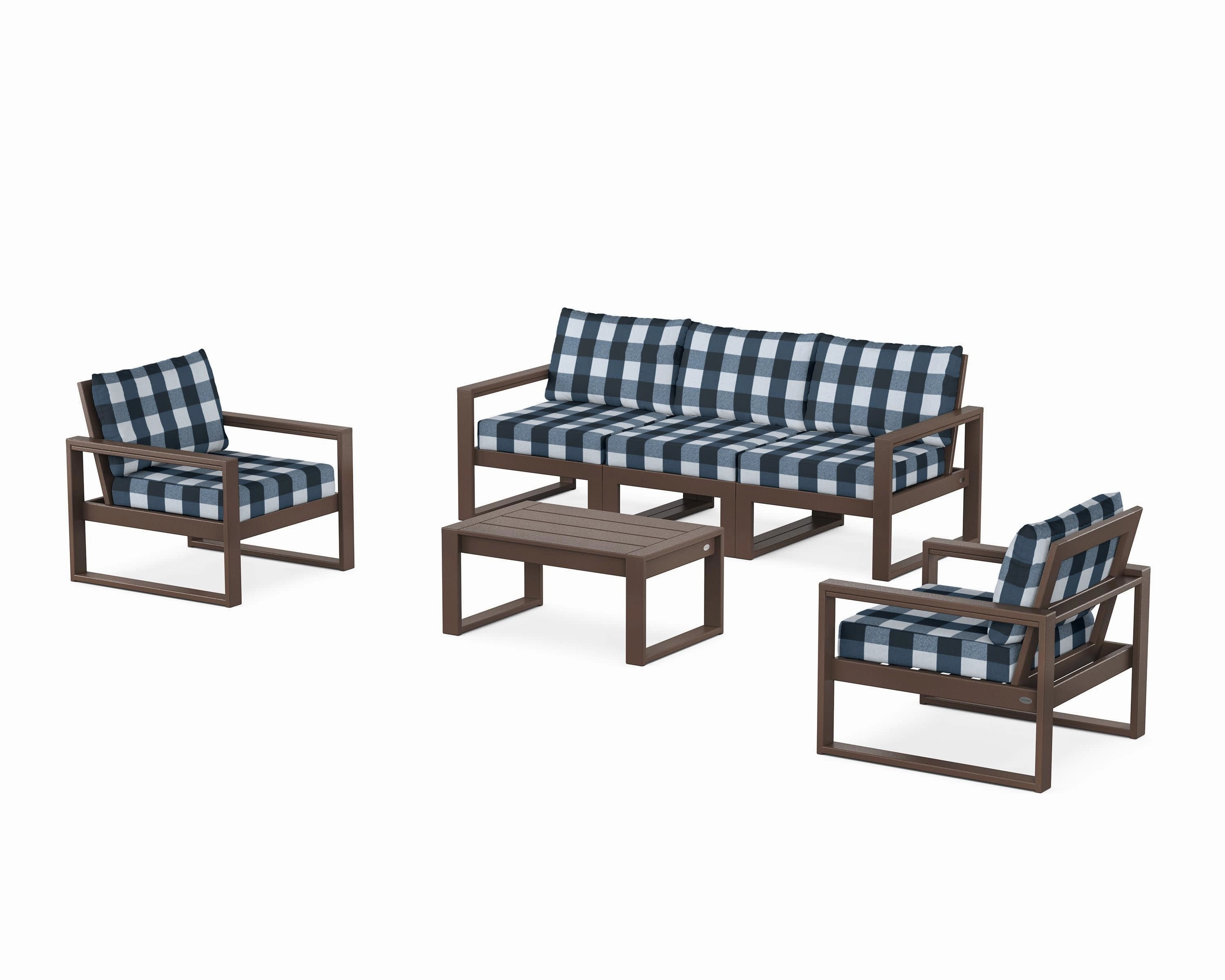 EDGE Sectional 4-Piece Deep Seating Set with Sofa