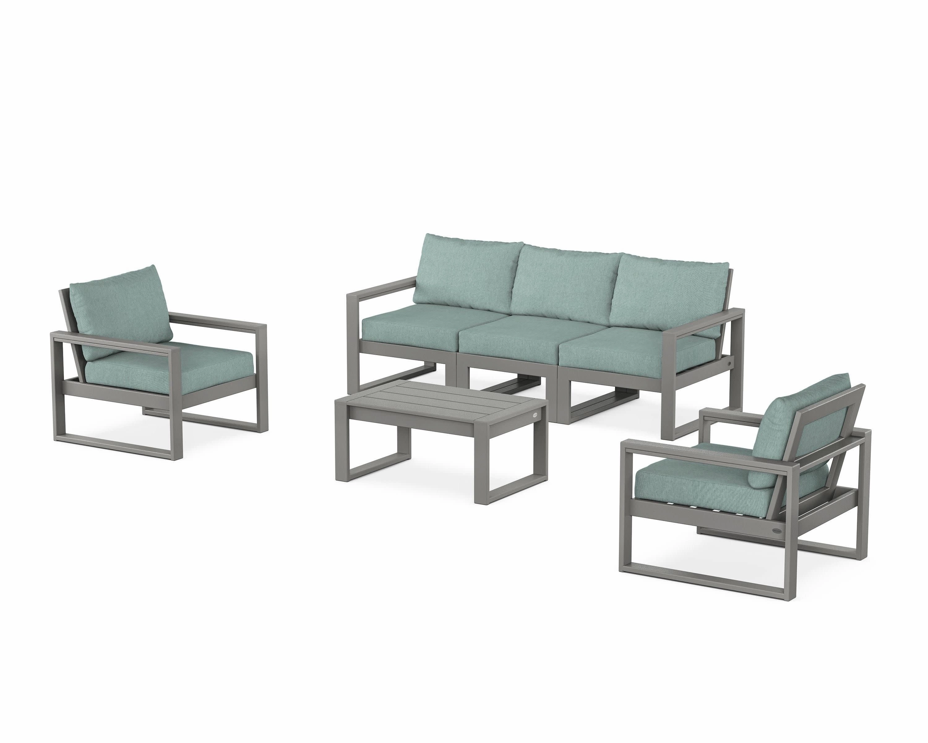 EDGE Sectional 4-Piece Deep Seating Set with Sofa