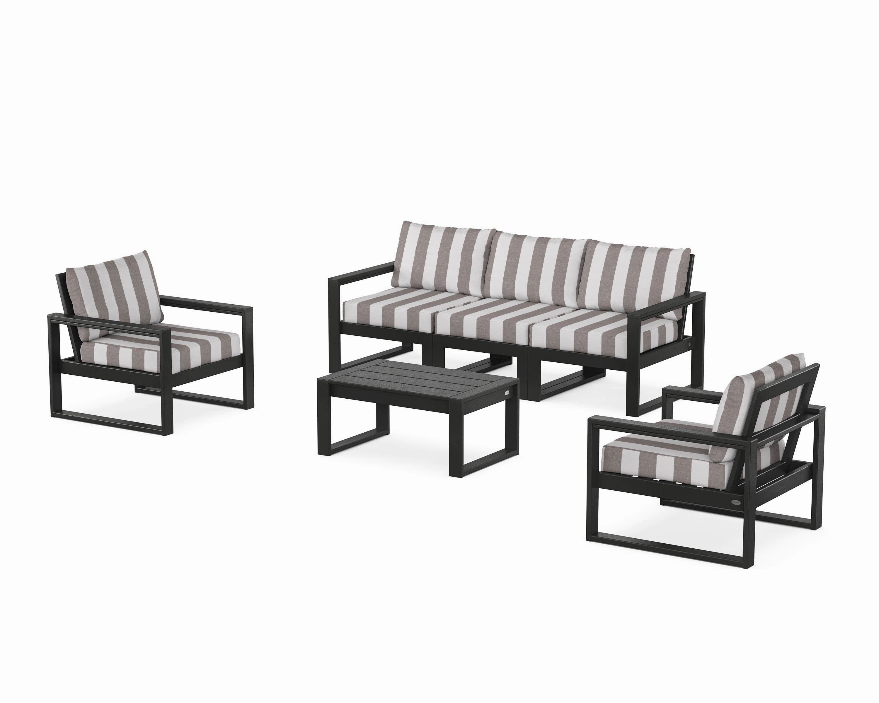 EDGE Sectional 4-Piece Deep Seating Set with Sofa