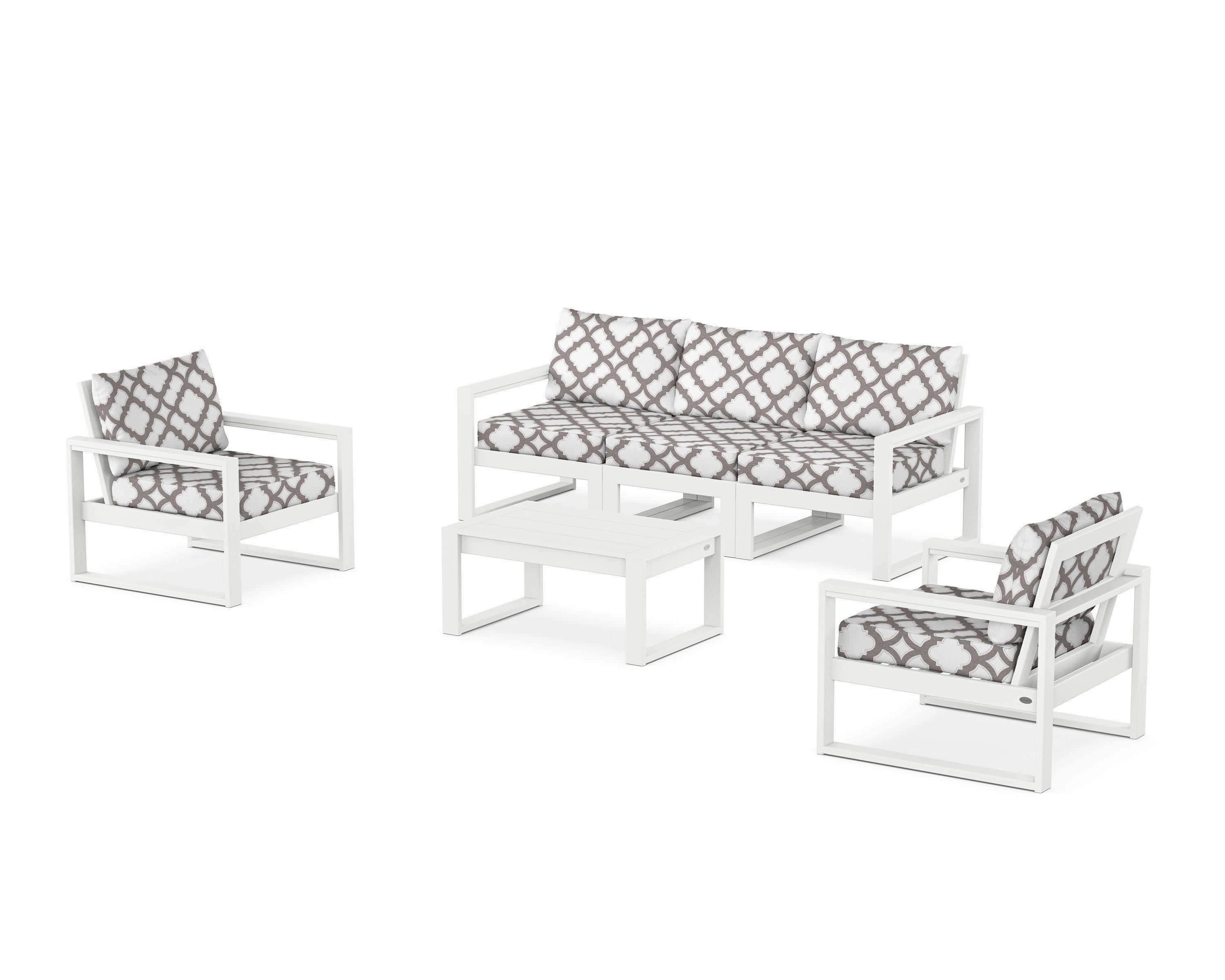 EDGE Sectional 4-Piece Deep Seating Set with Sofa
