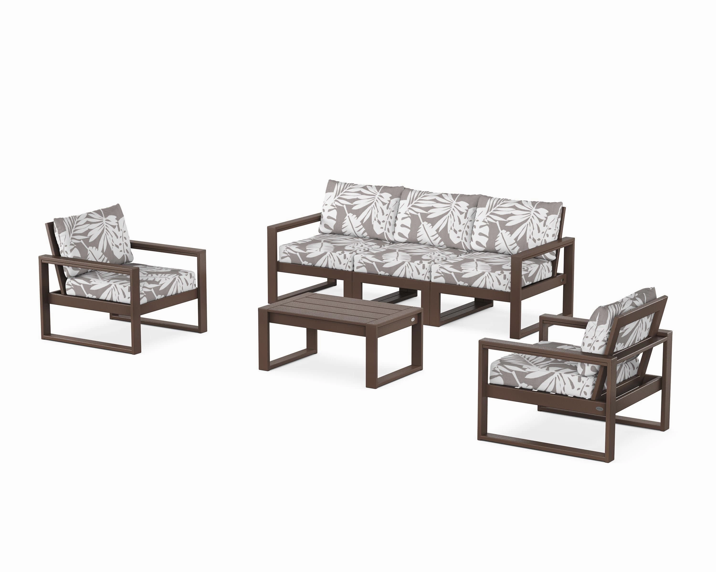 EDGE Sectional 4-Piece Deep Seating Set with Sofa