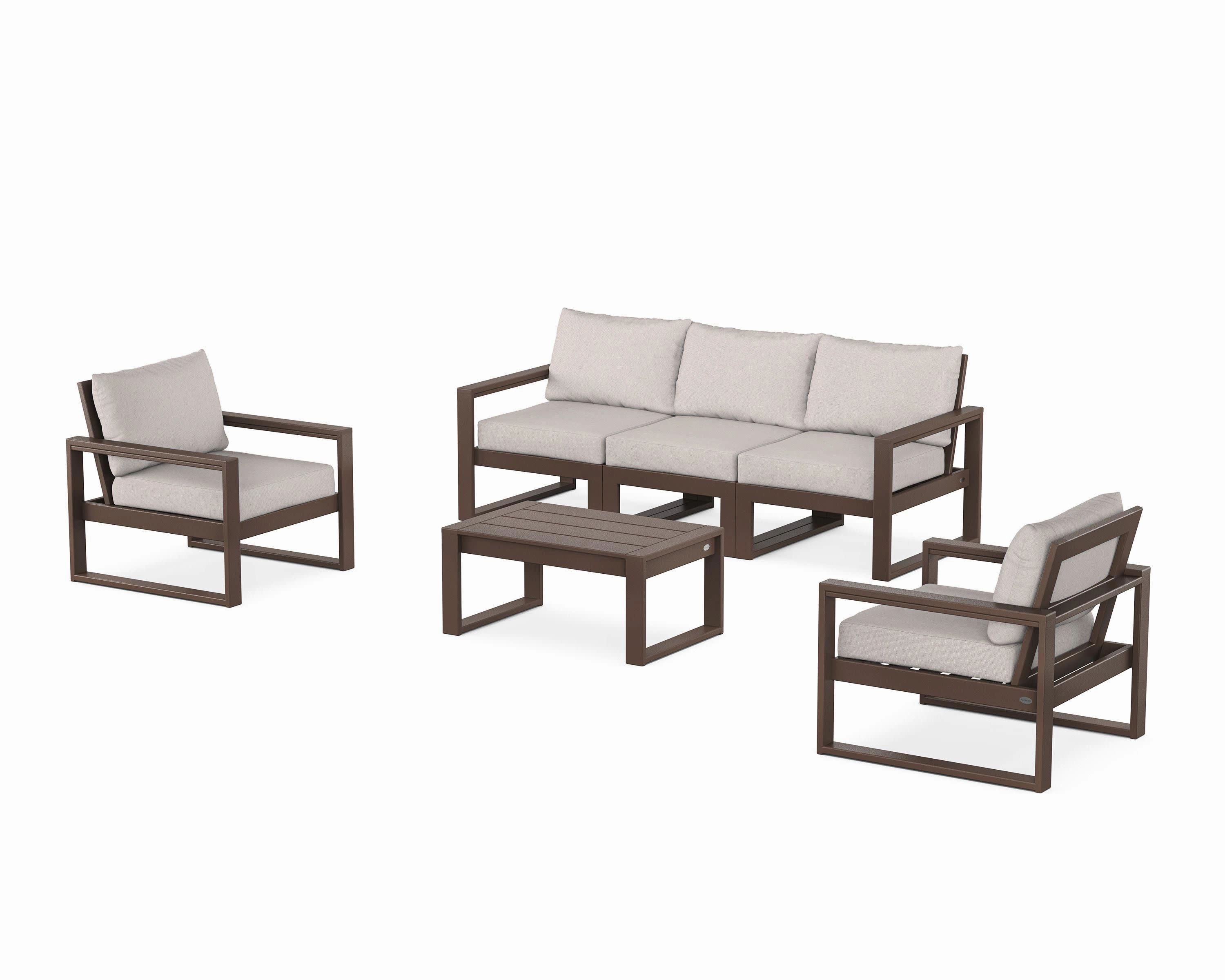 EDGE Sectional 4-Piece Deep Seating Set with Sofa