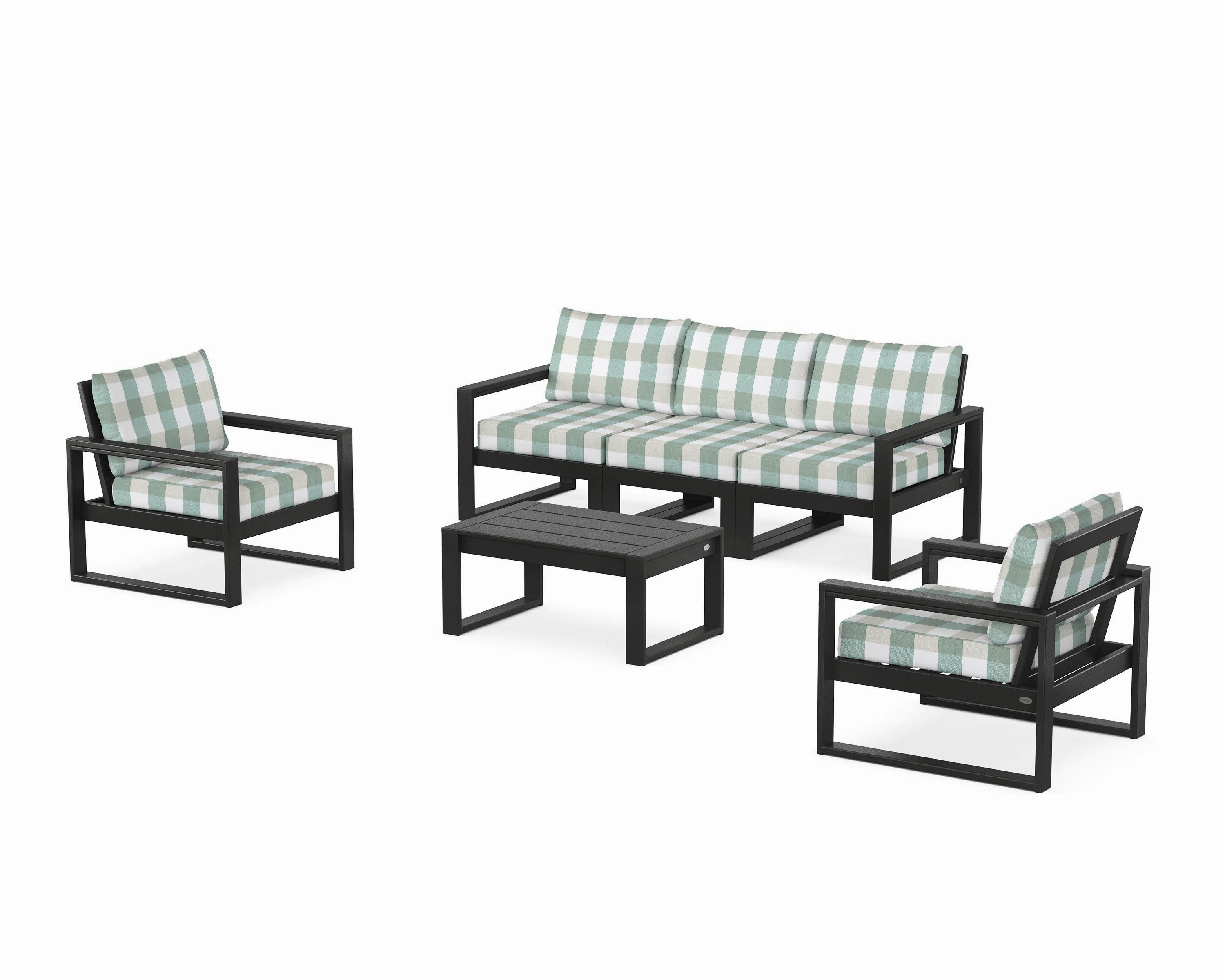 EDGE Sectional 4-Piece Deep Seating Set with Sofa