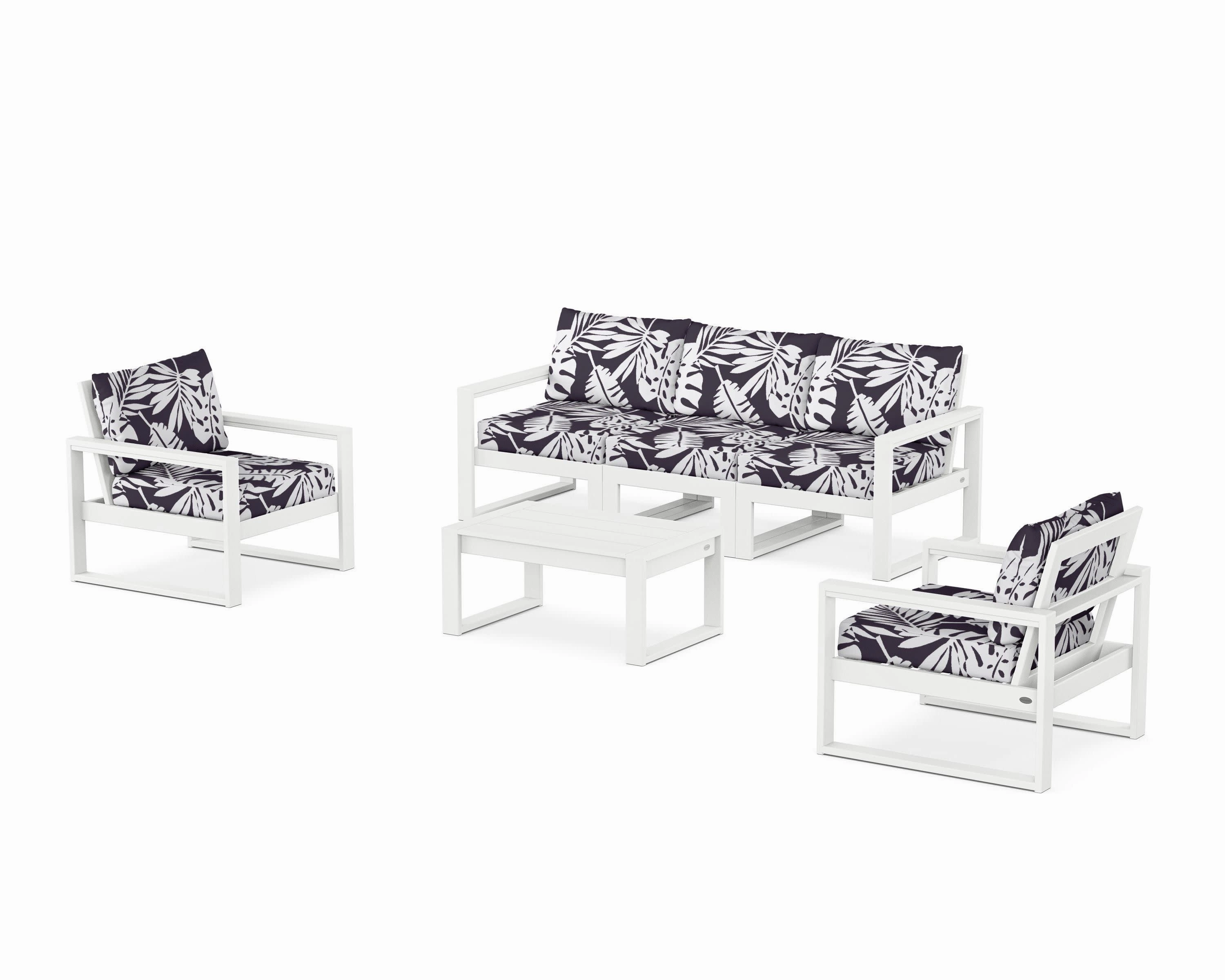 EDGE Sectional 4-Piece Deep Seating Set with Sofa