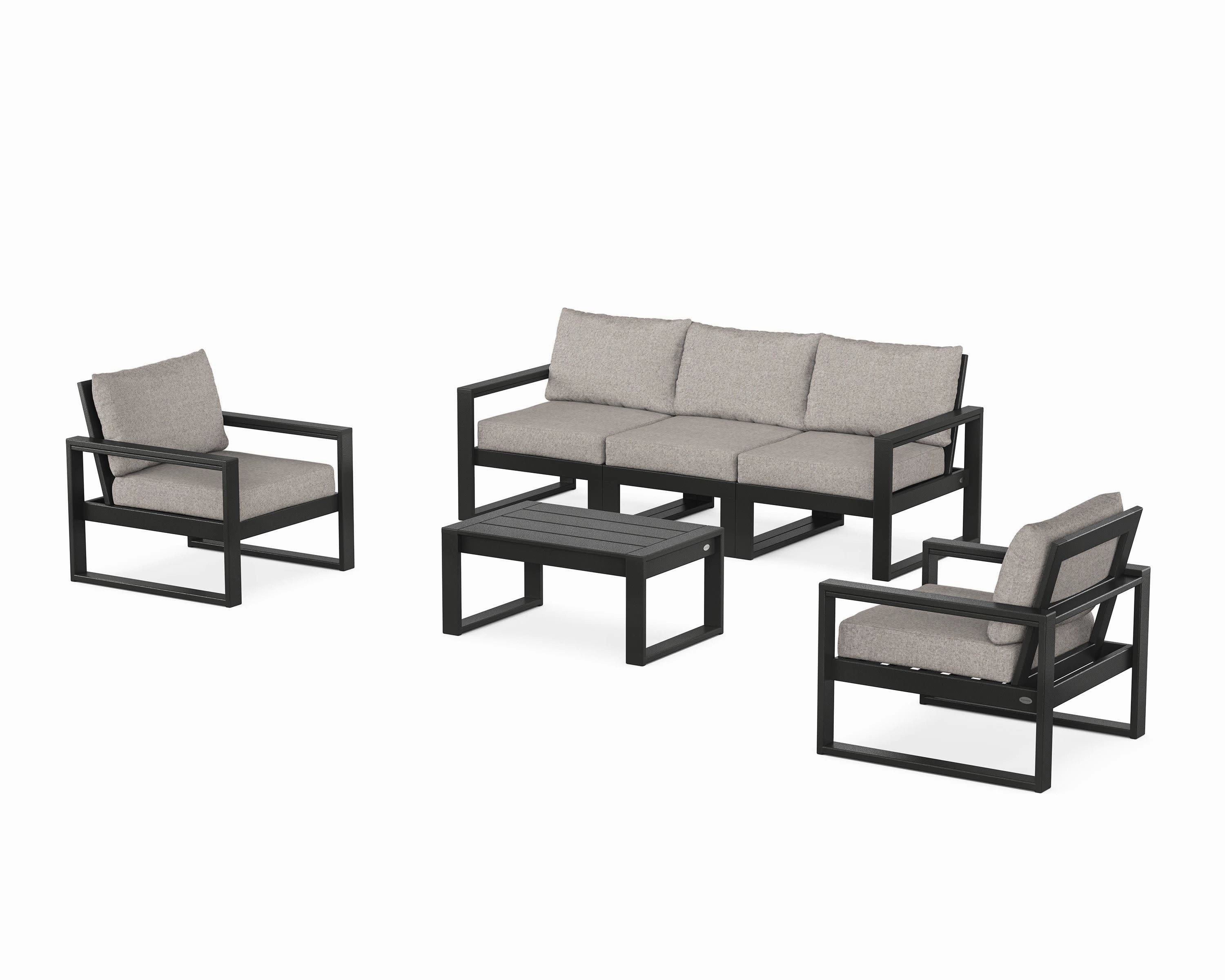 EDGE Sectional 4-Piece Deep Seating Set with Sofa