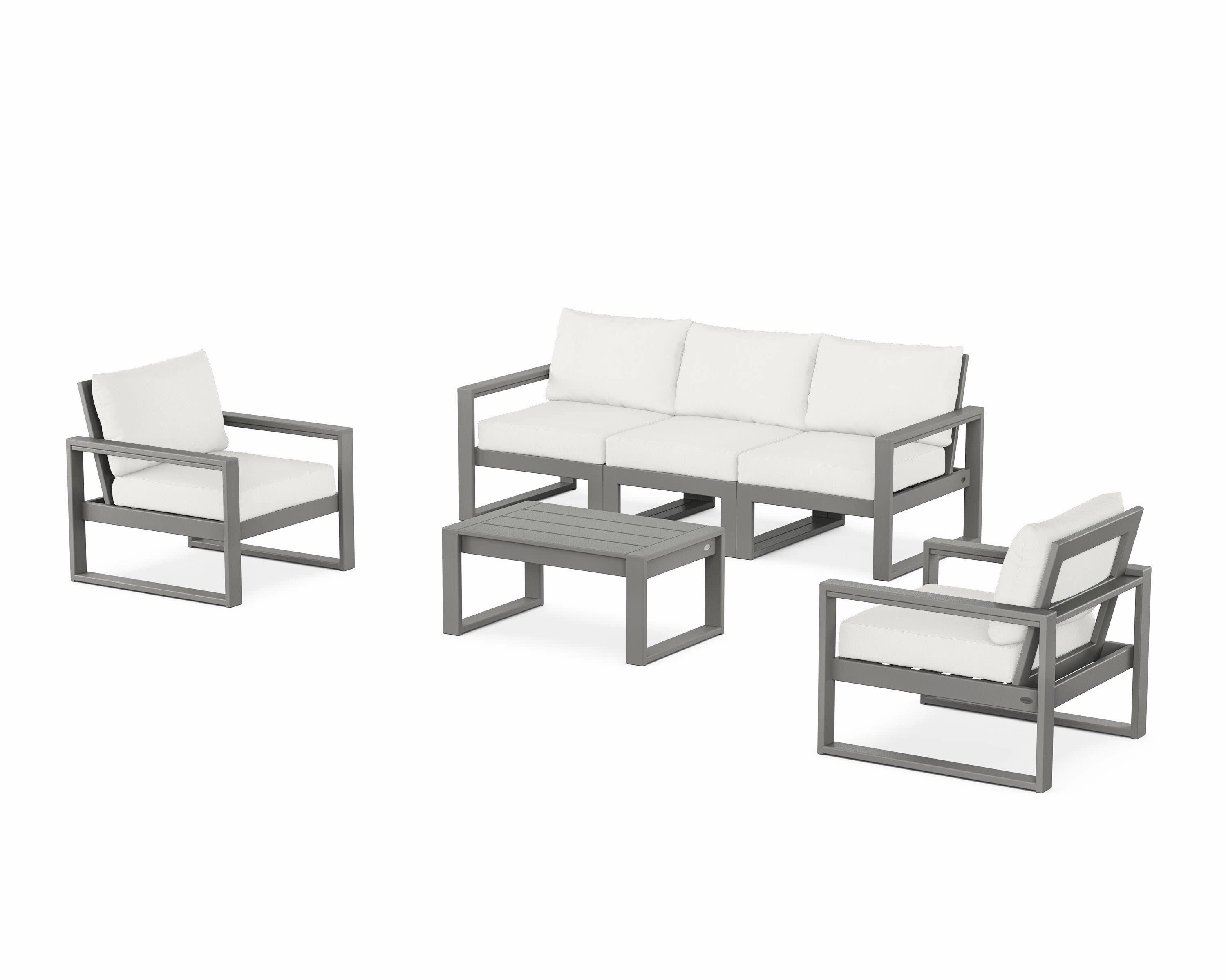 EDGE Sectional 4-Piece Deep Seating Set with Sofa