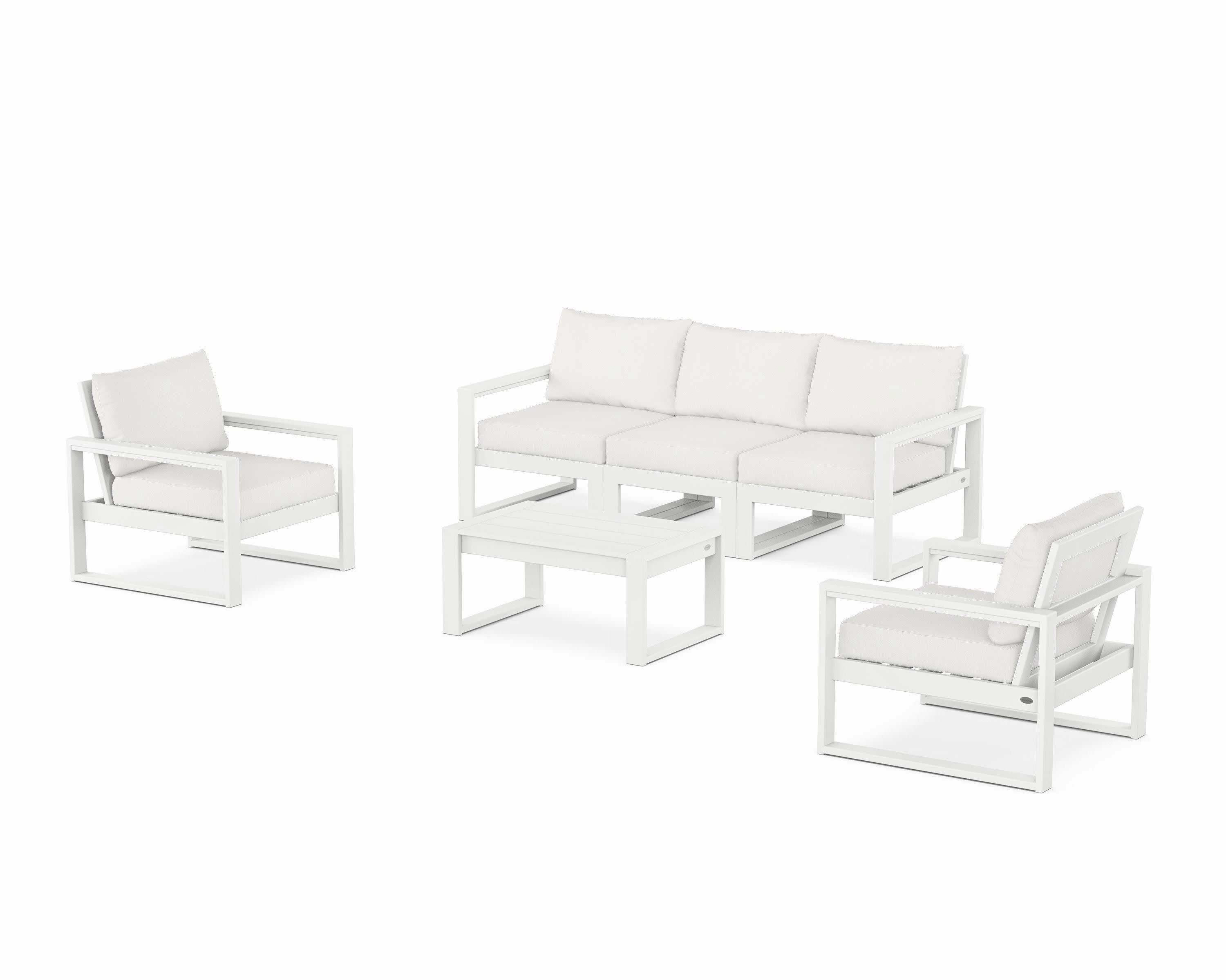 EDGE Sectional 4-Piece Deep Seating Set with Sofa