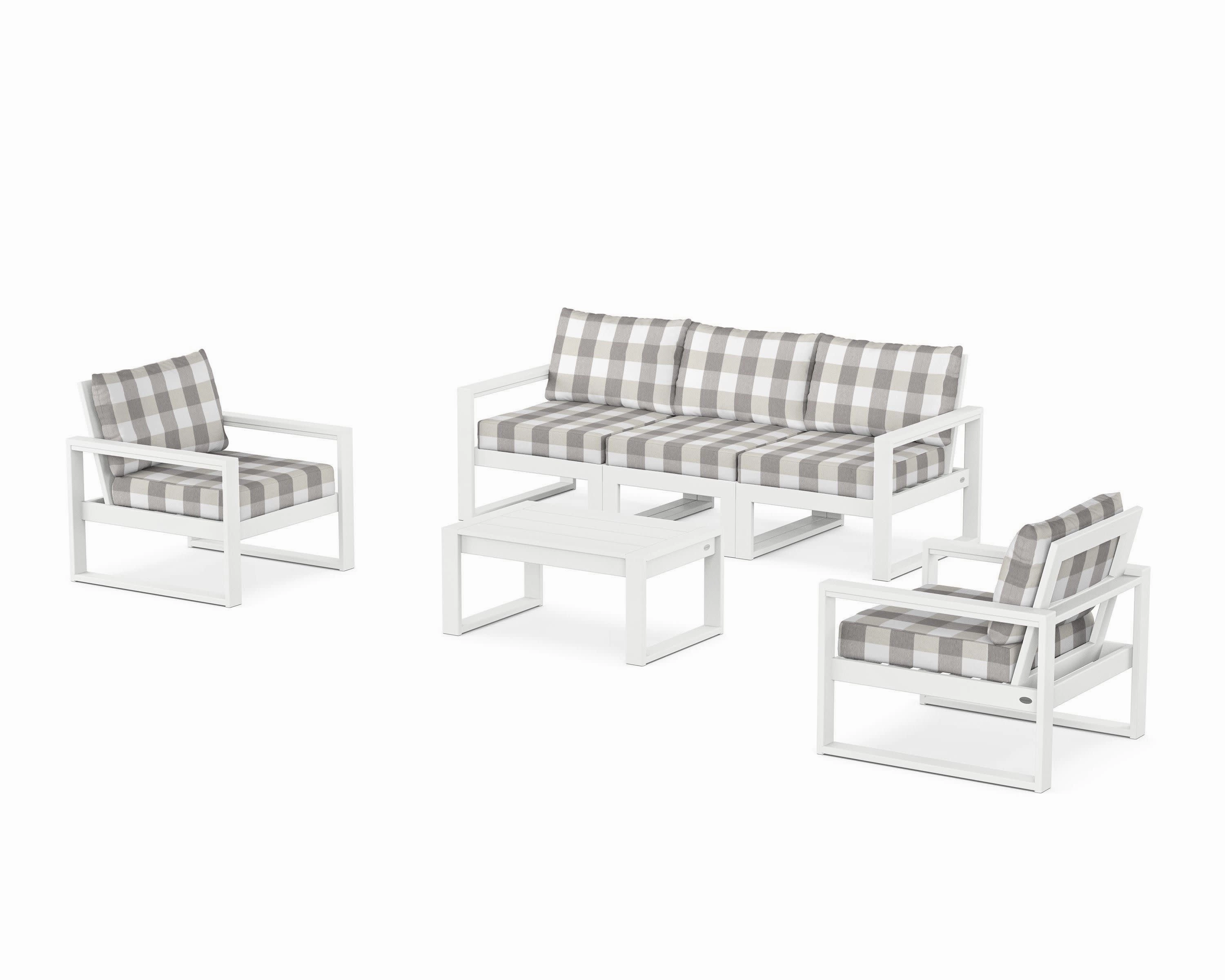 EDGE Sectional 4-Piece Deep Seating Set with Sofa