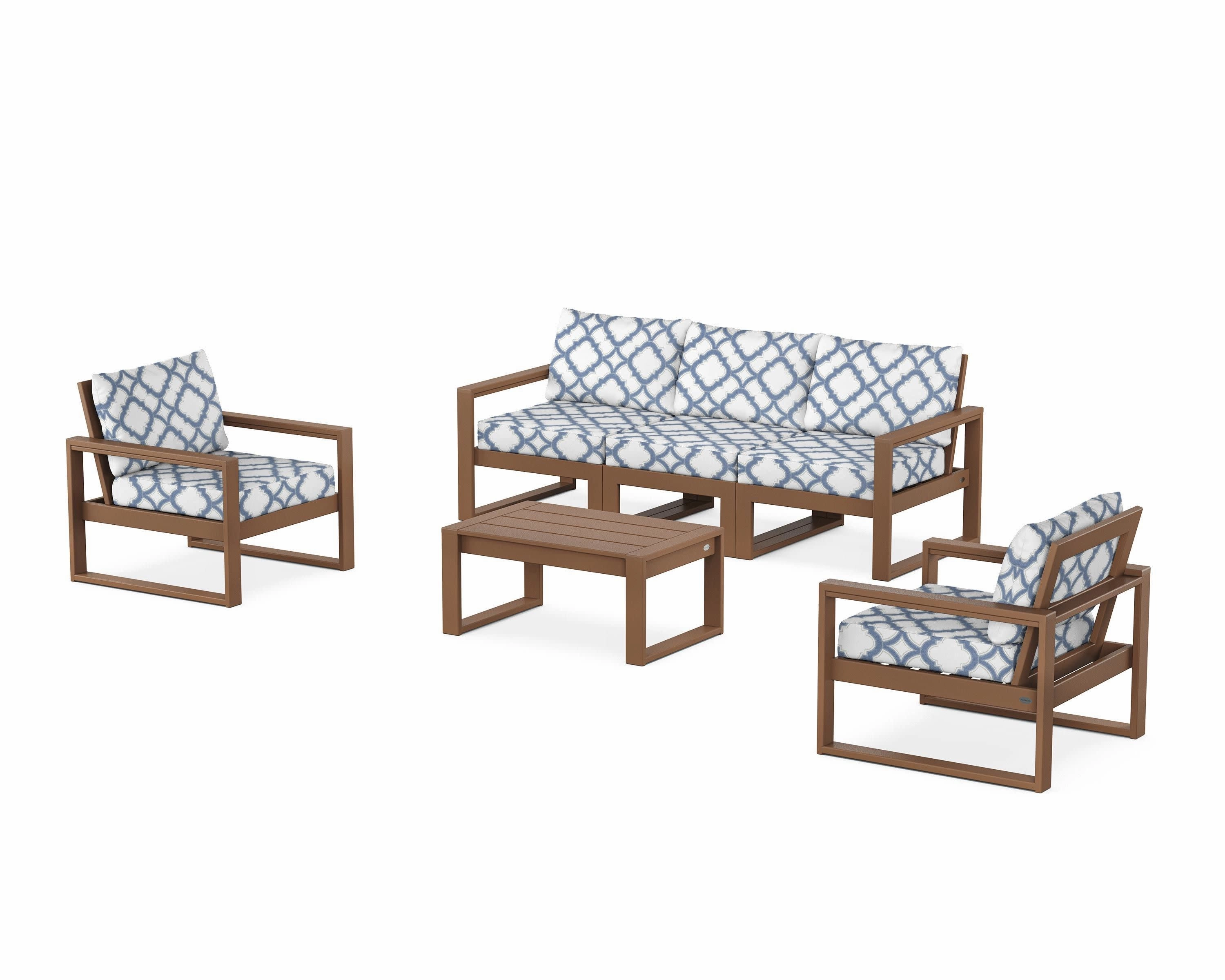 EDGE Sectional 4-Piece Deep Seating Set with Sofa