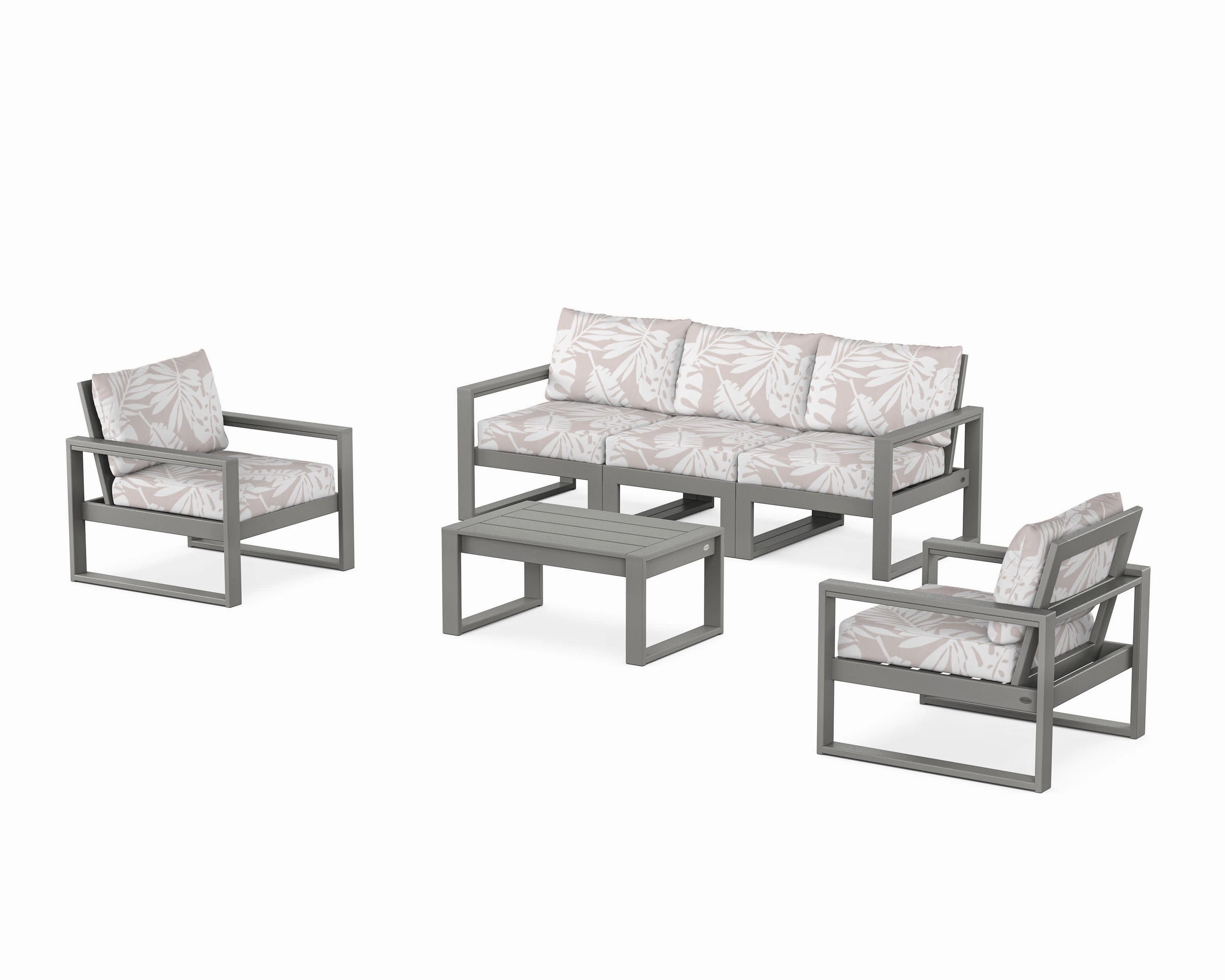 EDGE Sectional 4-Piece Deep Seating Set with Sofa