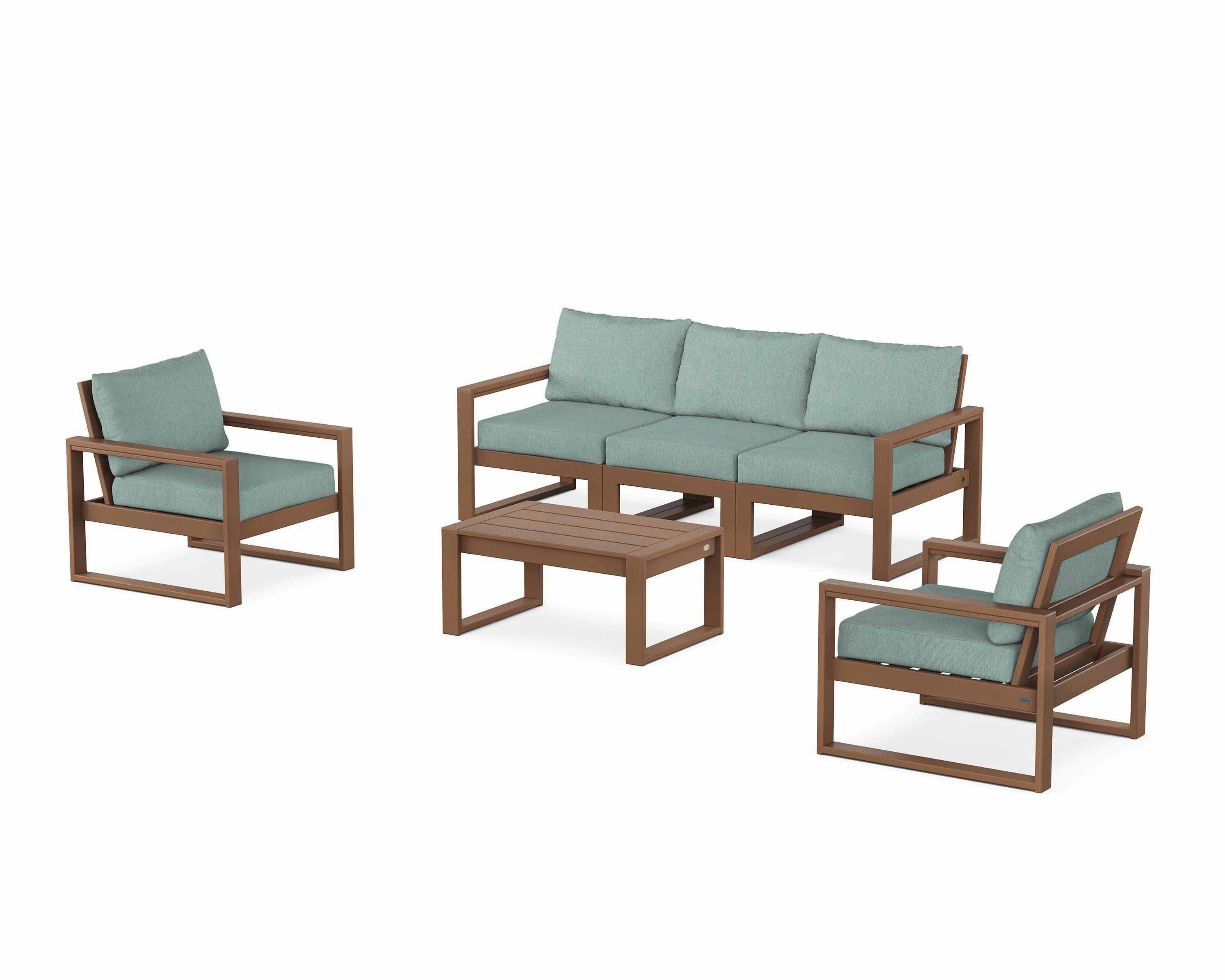 EDGE Sectional 4-Piece Deep Seating Set with Sofa