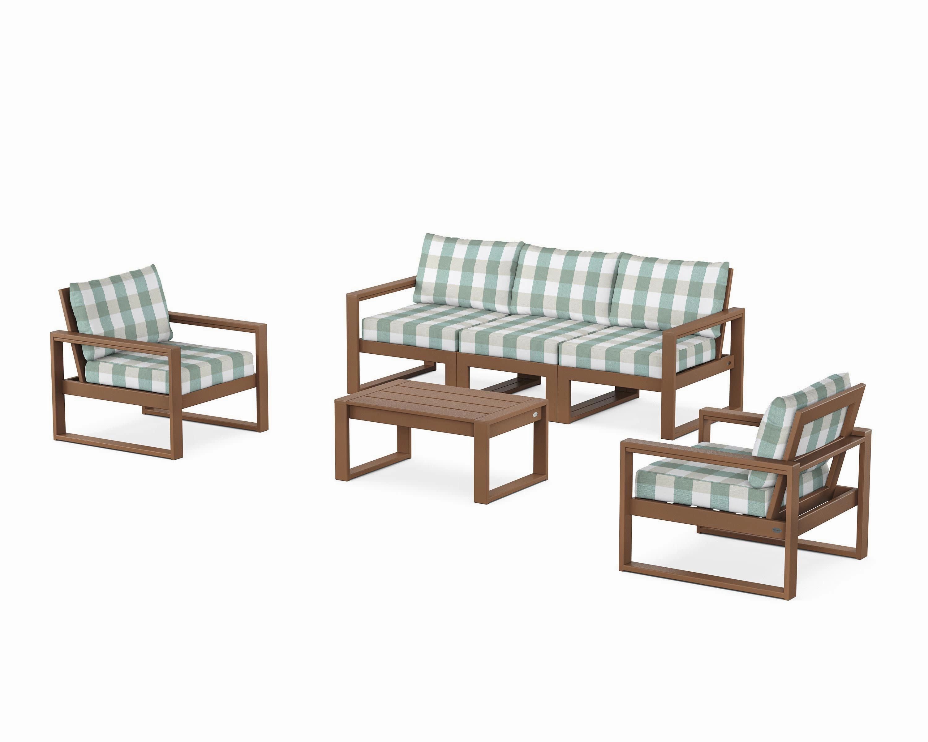 EDGE Sectional 4-Piece Deep Seating Set with Sofa
