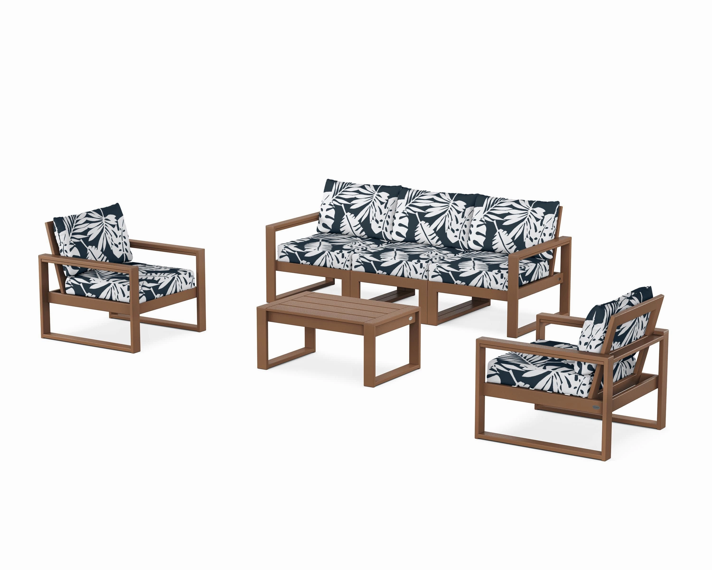 EDGE Sectional 4-Piece Deep Seating Set with Sofa