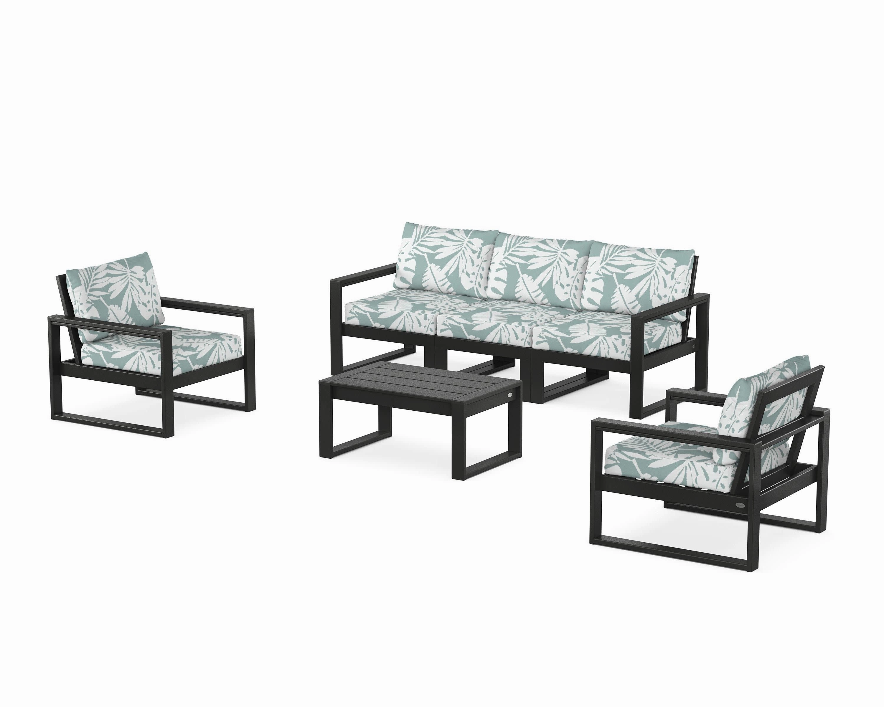 EDGE Sectional 4-Piece Deep Seating Set with Sofa