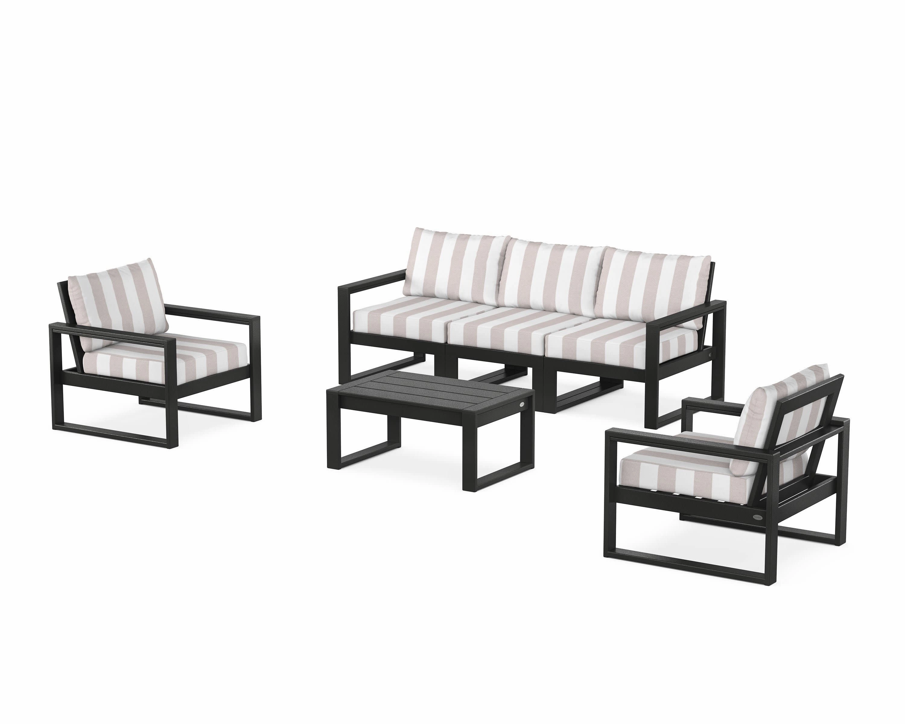 EDGE Sectional 4-Piece Deep Seating Set with Sofa