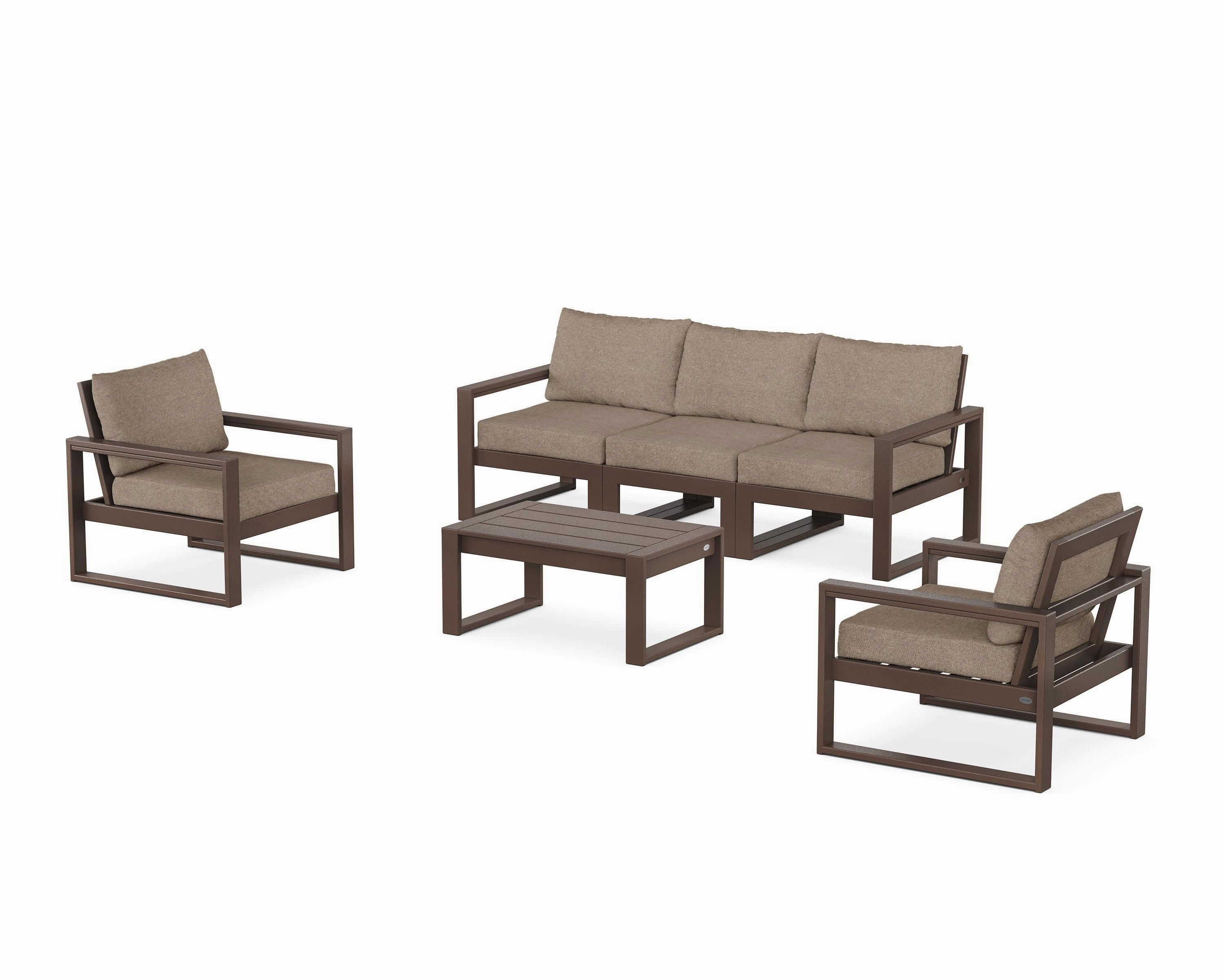 EDGE Sectional 4-Piece Deep Seating Set with Sofa