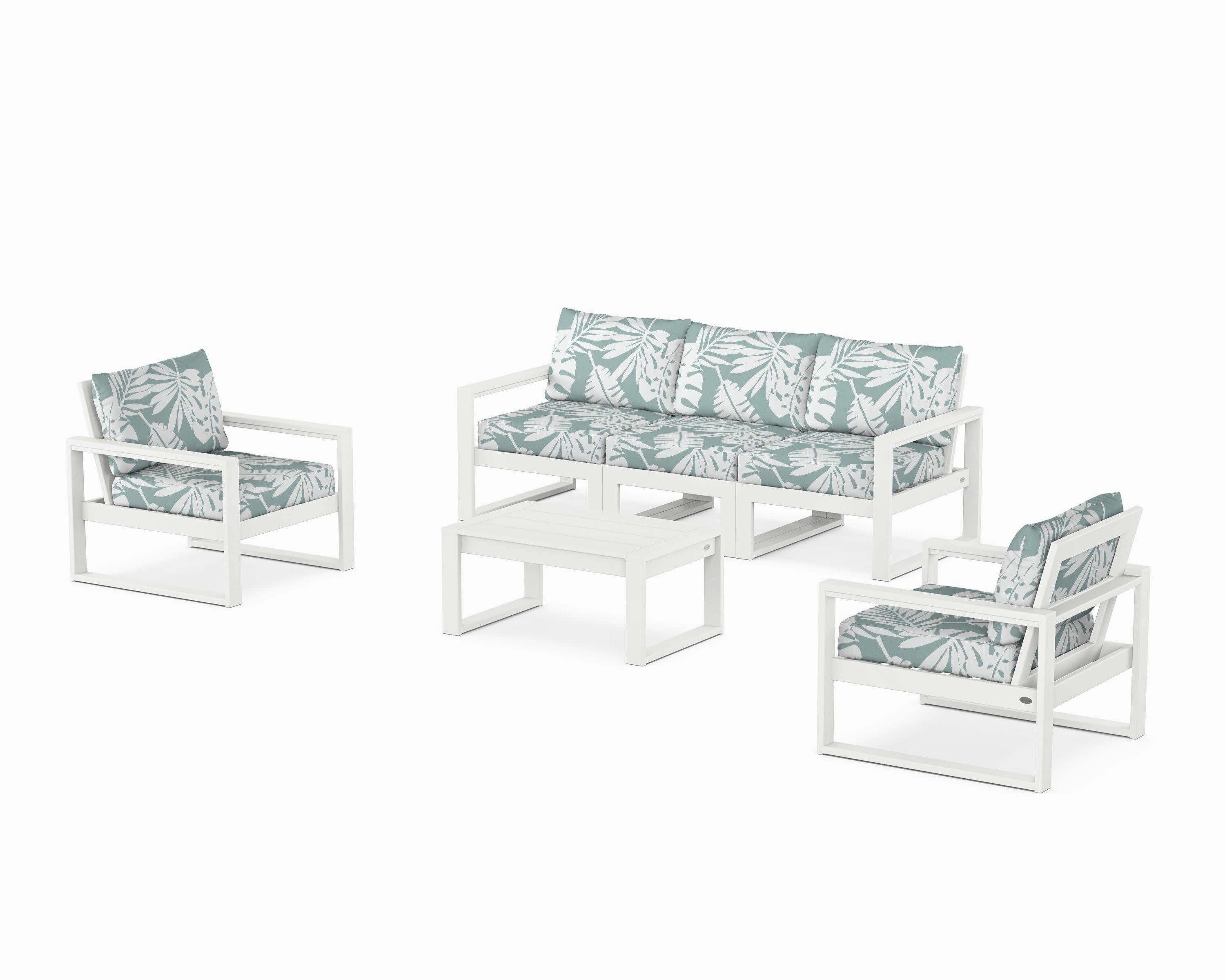EDGE Sectional 4-Piece Deep Seating Set with Sofa